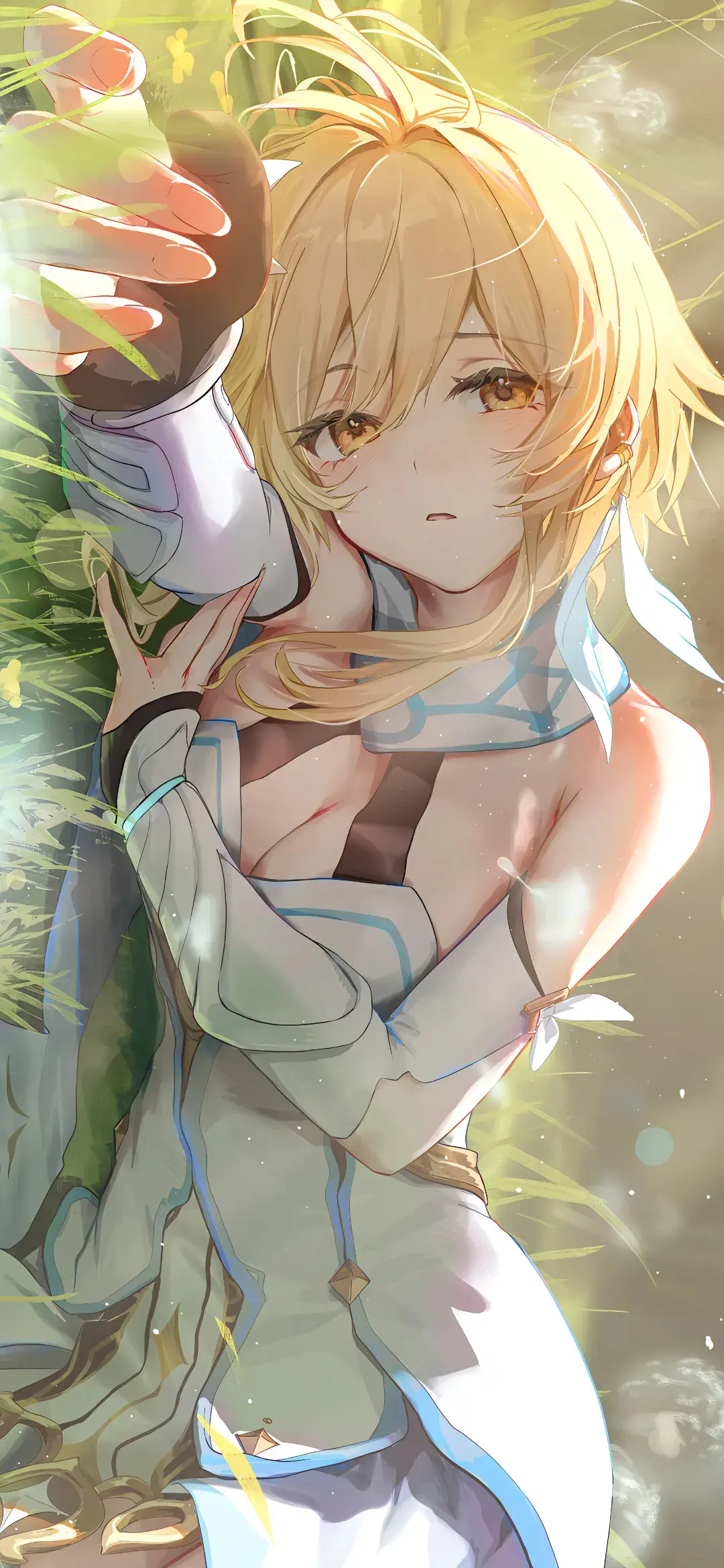 【动漫壁纸】粉毛兽耳美少女 原神 小胡桃 鸣潮 吟霖 请不要失望 哪怕平淡收场 手机壁纸-第10张