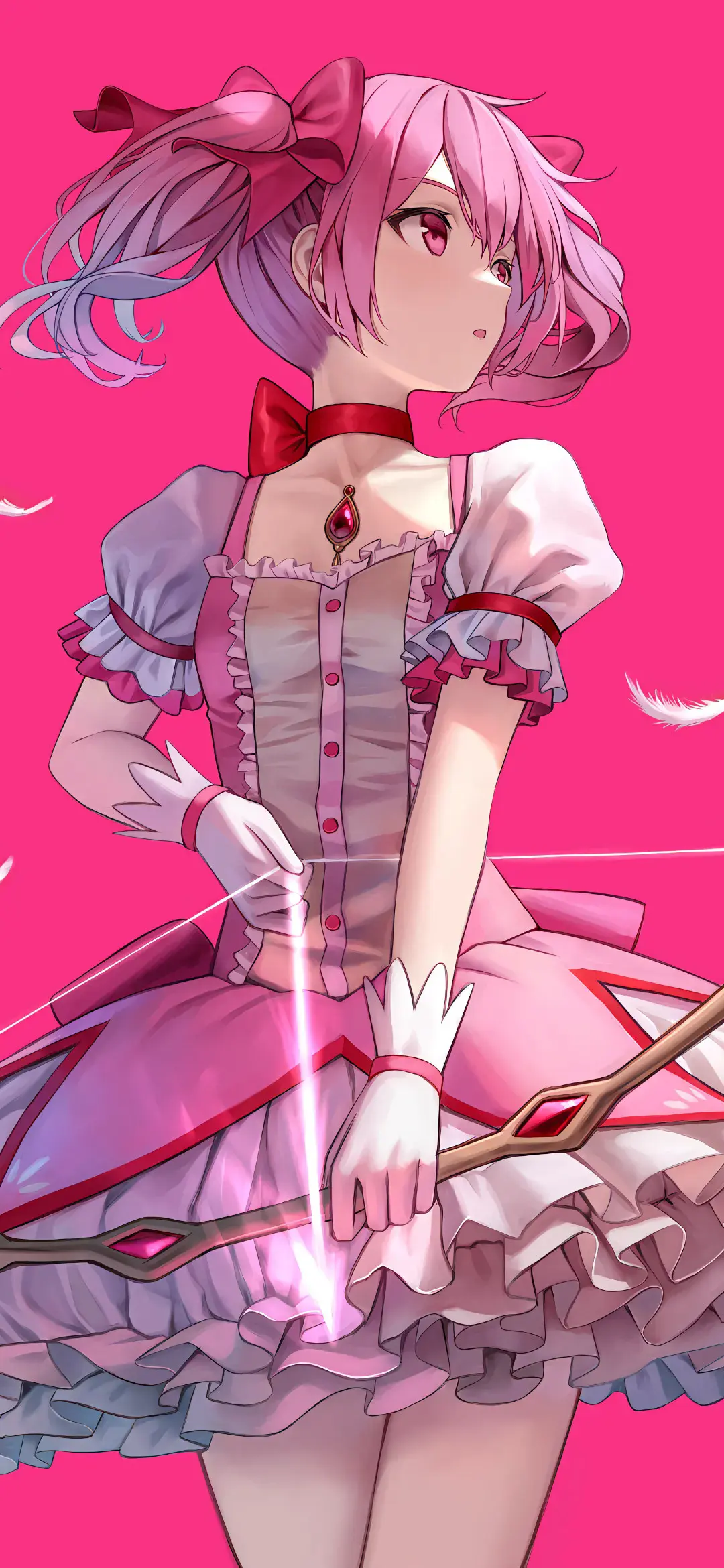 【动漫壁纸】魔法少女小圆 鹿目圆 美树沙耶香 壁纸特辑 手机壁纸-第8张