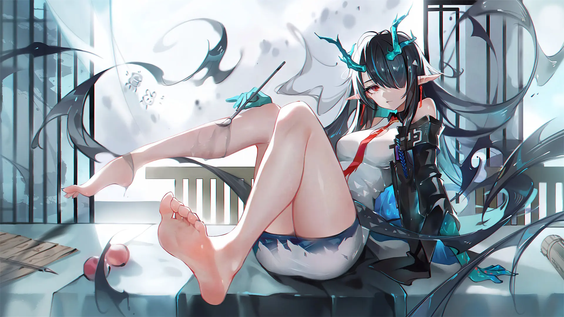 【动漫壁纸】初音未来 星穹铁道 卡芙卡 在茫茫的人海里 只有你格外清晰 手机壁纸-第14张