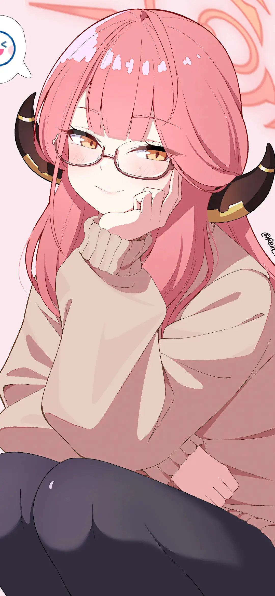 【动漫壁纸】白毛兽耳美少女 赛马娘 女仆 星铁 星 我的存在就好比群演 无关紧要 手机壁纸-第6张
