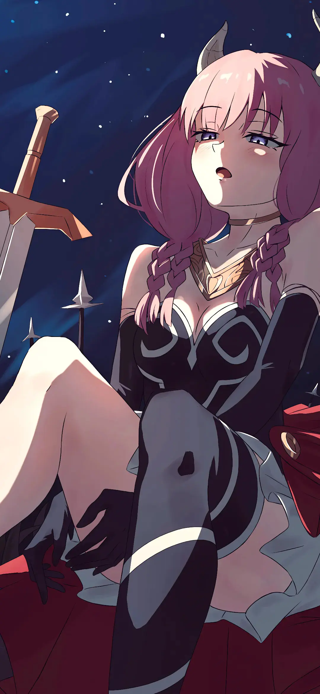 【动漫壁纸】白毛兽耳美少女 赛马娘 女仆 星铁 星 我的存在就好比群演 无关紧要 手机壁纸-第7张