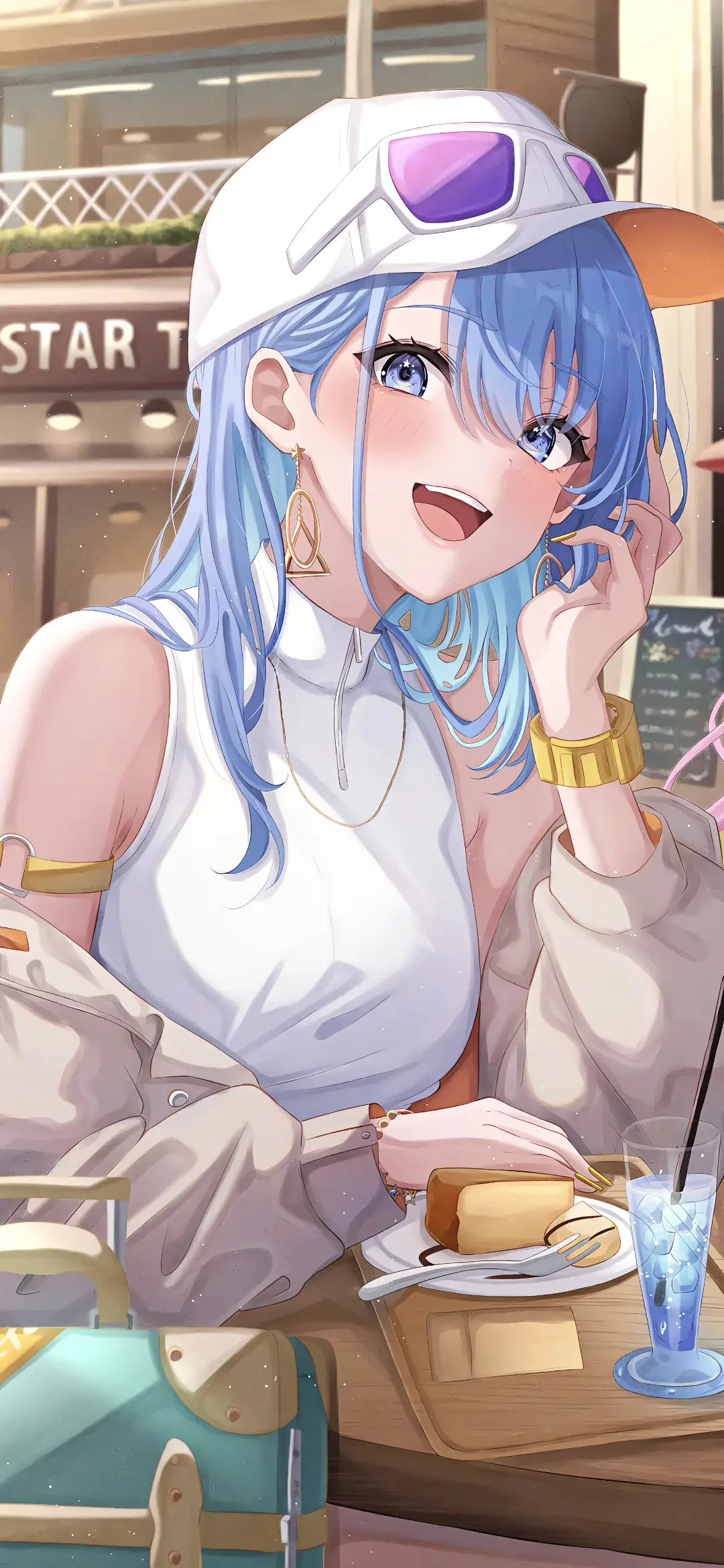【动漫壁纸】白毛兽耳美少女 赛马娘 女仆 星铁 星 我的存在就好比群演 无关紧要 手机壁纸-第8张