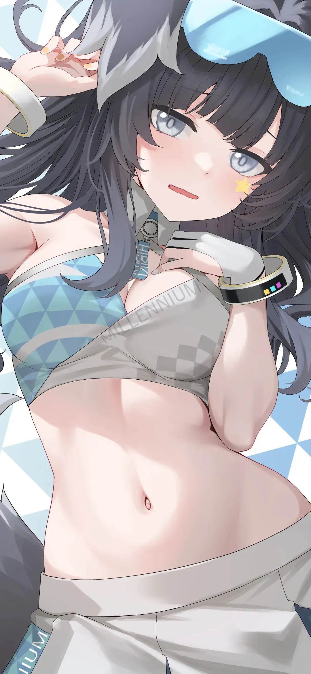 【动漫壁纸】绝区零 妮可 兽耳美少女 我们终究还是走散在一月寒夜里-公众号小姨ai