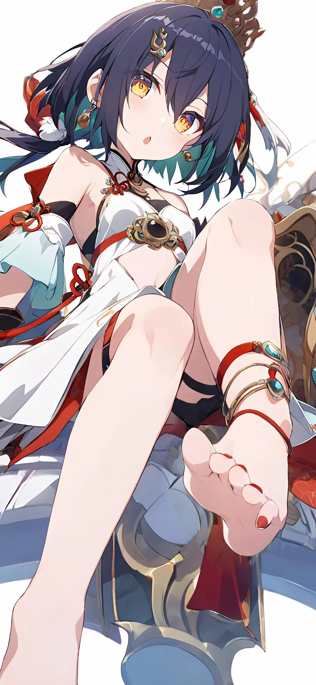 【动漫壁纸】原神 小草神 星穹铁道 藿藿 初音未来 怎么一点风浪就能摧毁所有的信仰 手机壁纸-第8张
