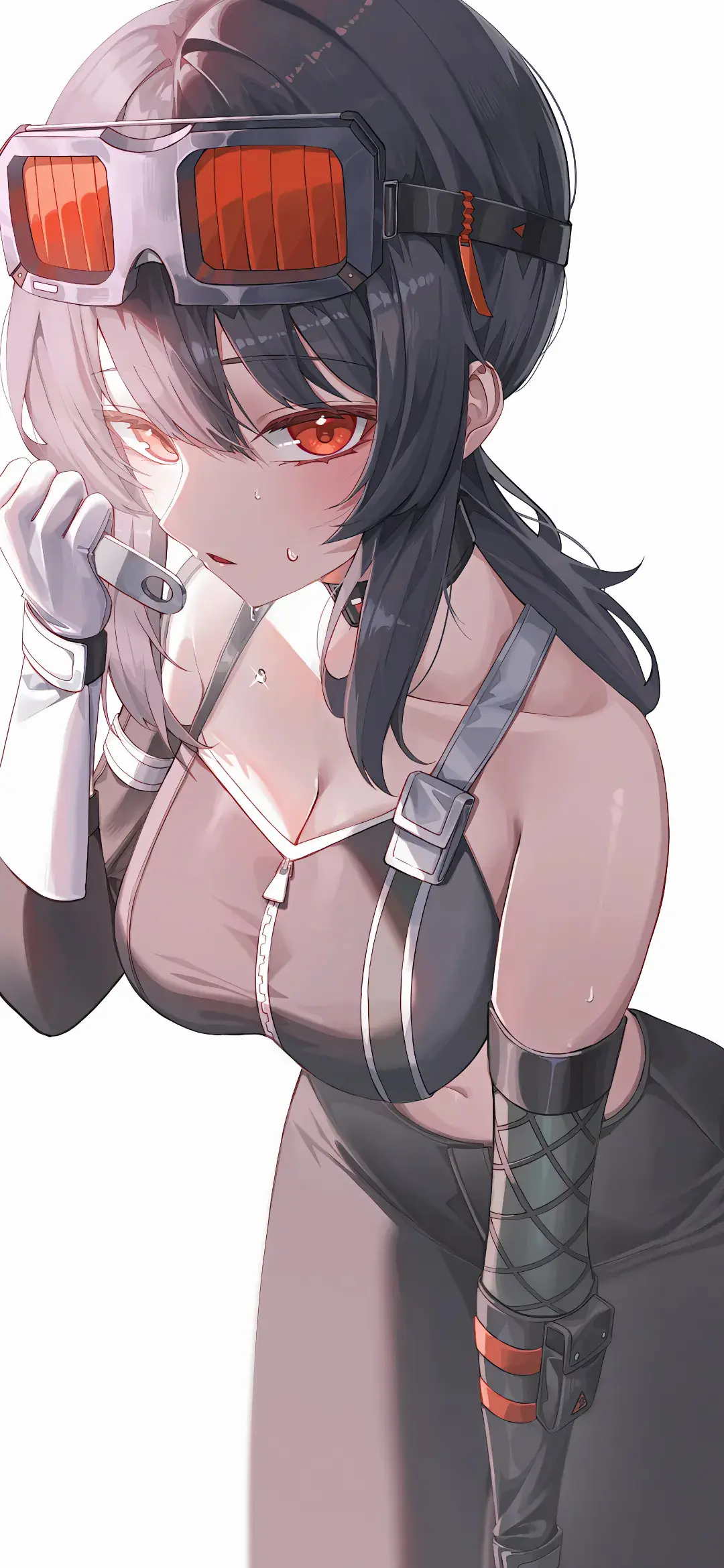 【动漫壁纸】兽耳美少女 碧蓝档案 女仆 放任自己在无尽黑暗憔悴 手机壁纸-第1张