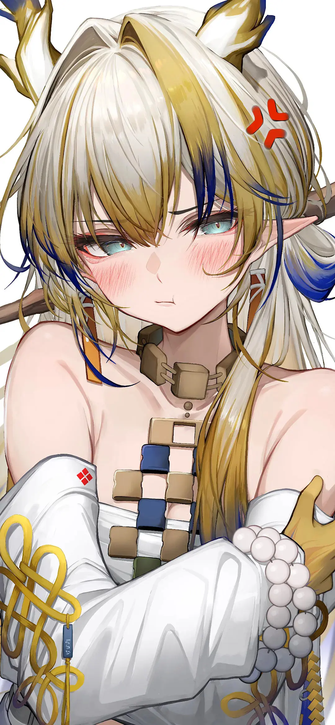 【动漫壁纸】兽耳美少女 碧蓝档案 女仆 放任自己在无尽黑暗憔悴 手机壁纸-第2张