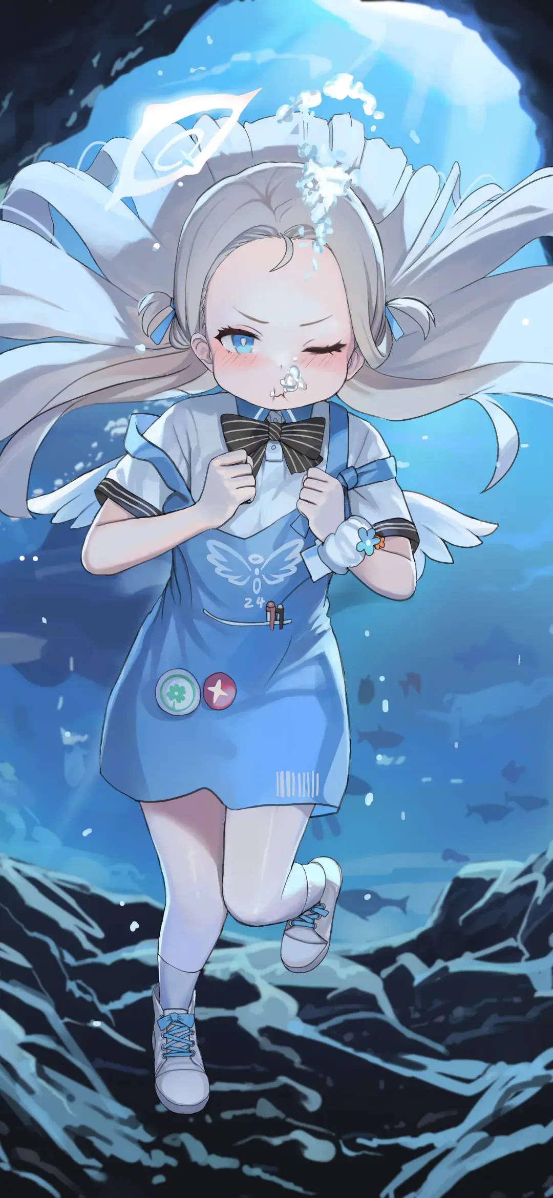 【动漫壁纸】碧蓝档案 早濑优香 泳装赛马娘 真心很贵 你不要逢人就给 手机壁纸-第17张