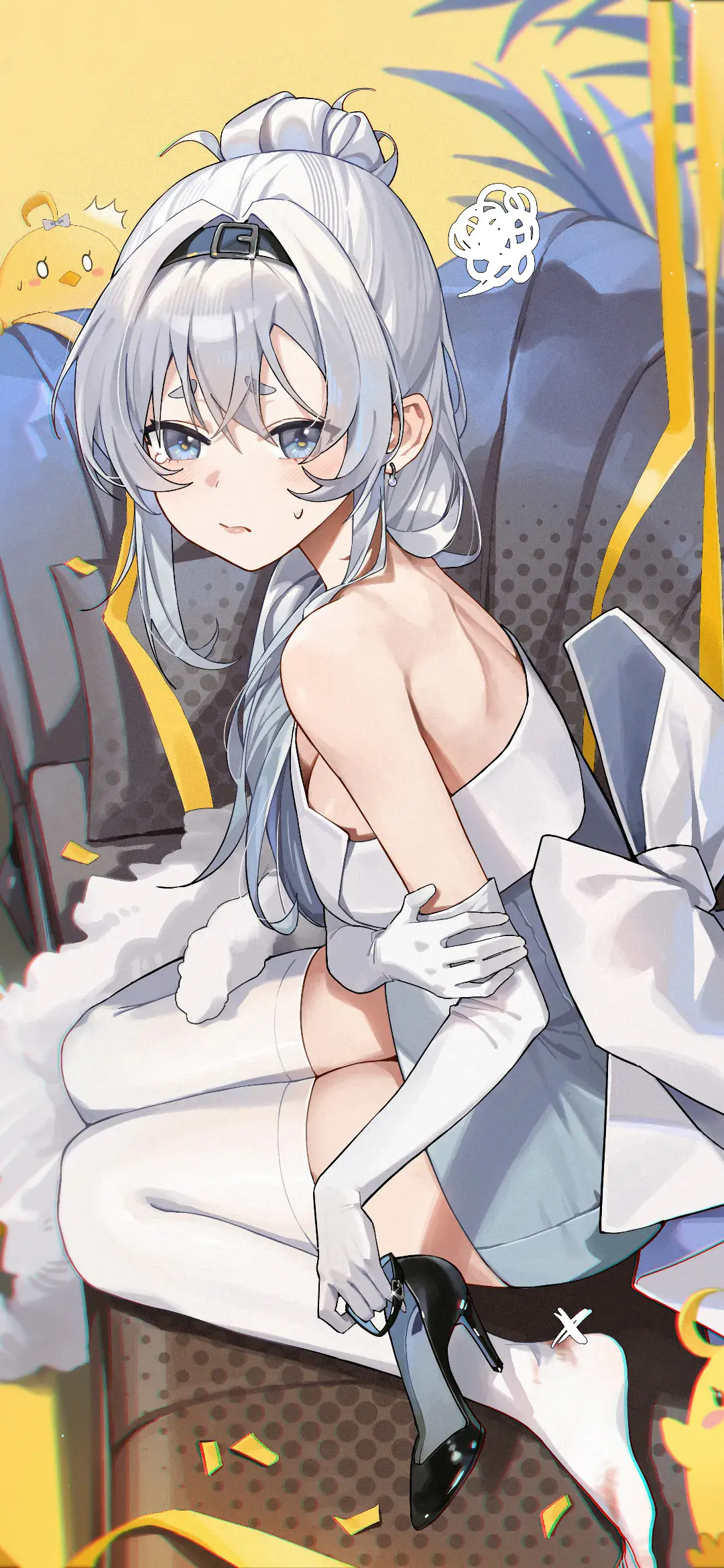 【动漫壁纸】星穹铁道 黑天鹅 卡芙卡 女仆美少女 赛马娘 从彼此的世界路过 手机壁纸-第4张