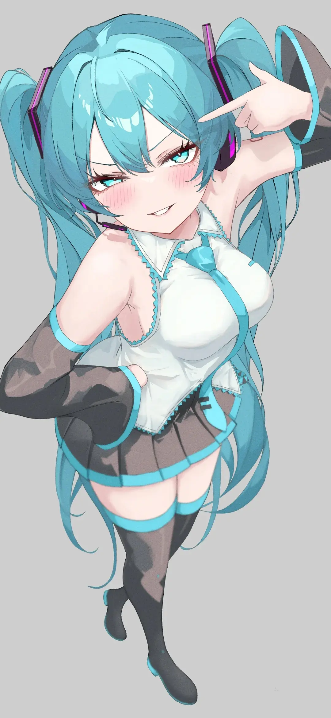【动漫壁纸】星铁 黑天鹅 初音未来 不知不觉已到半途  行程长短何须细数 手机壁纸-第8张