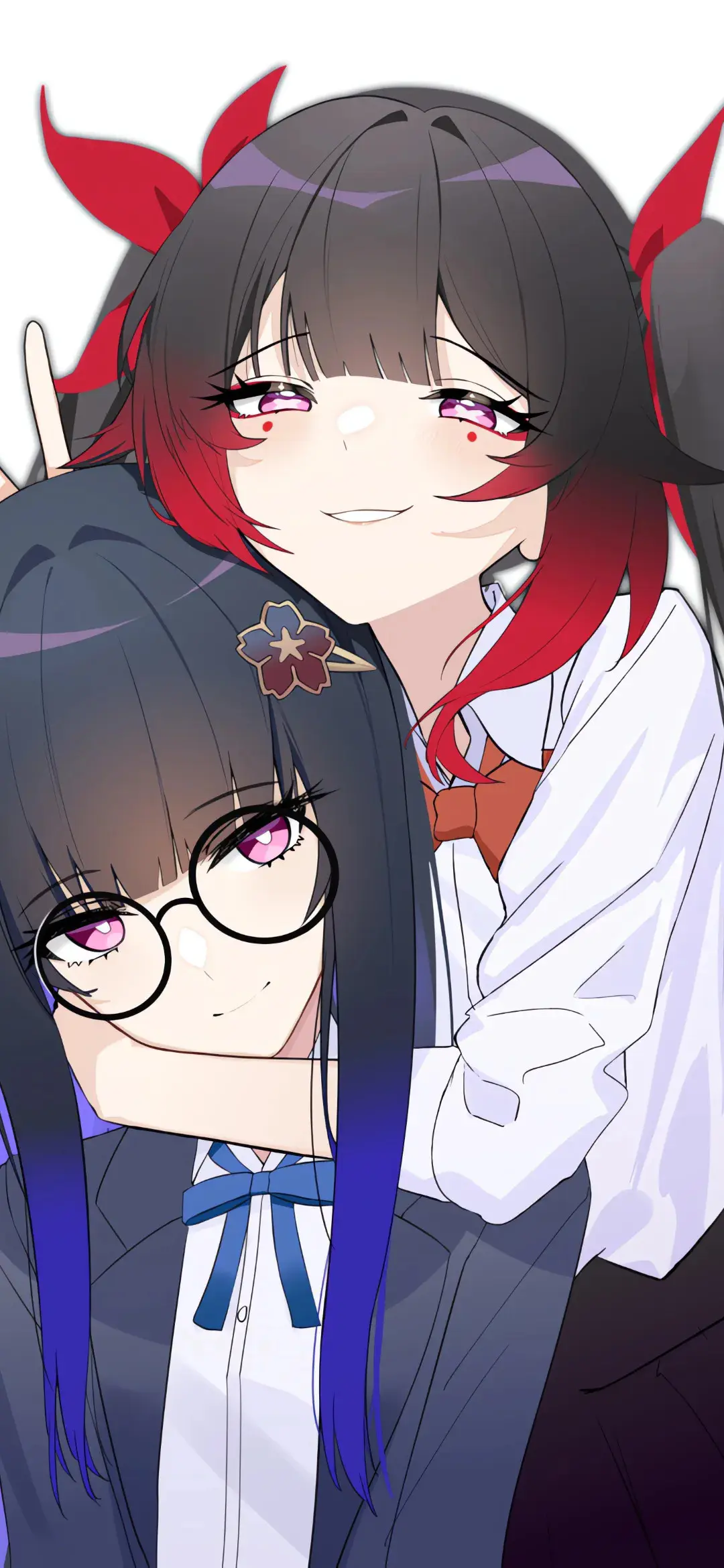 【动漫壁纸】绝区零 艾莲乔 初音未来 JK制服 就连说再见的资格我也不配 手机壁纸-第9张