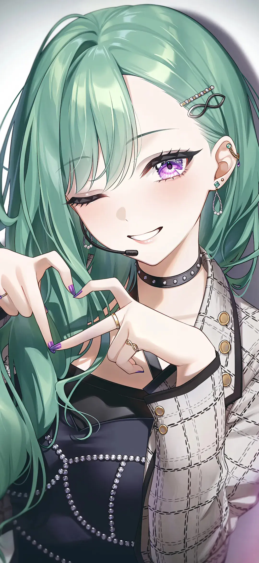 【动漫壁纸】绝区零 艾莲乔 初音未来 JK制服 就连说再见的资格我也不配 手机壁纸-第14张