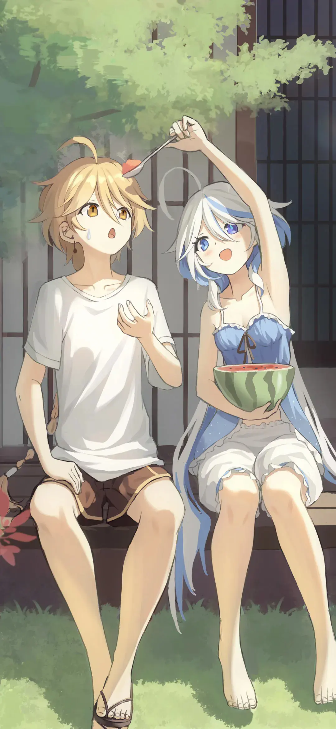 【动漫壁纸】绝区零 艾莲乔 初音未来 JK制服 就连说再见的资格我也不配 手机壁纸-第5张