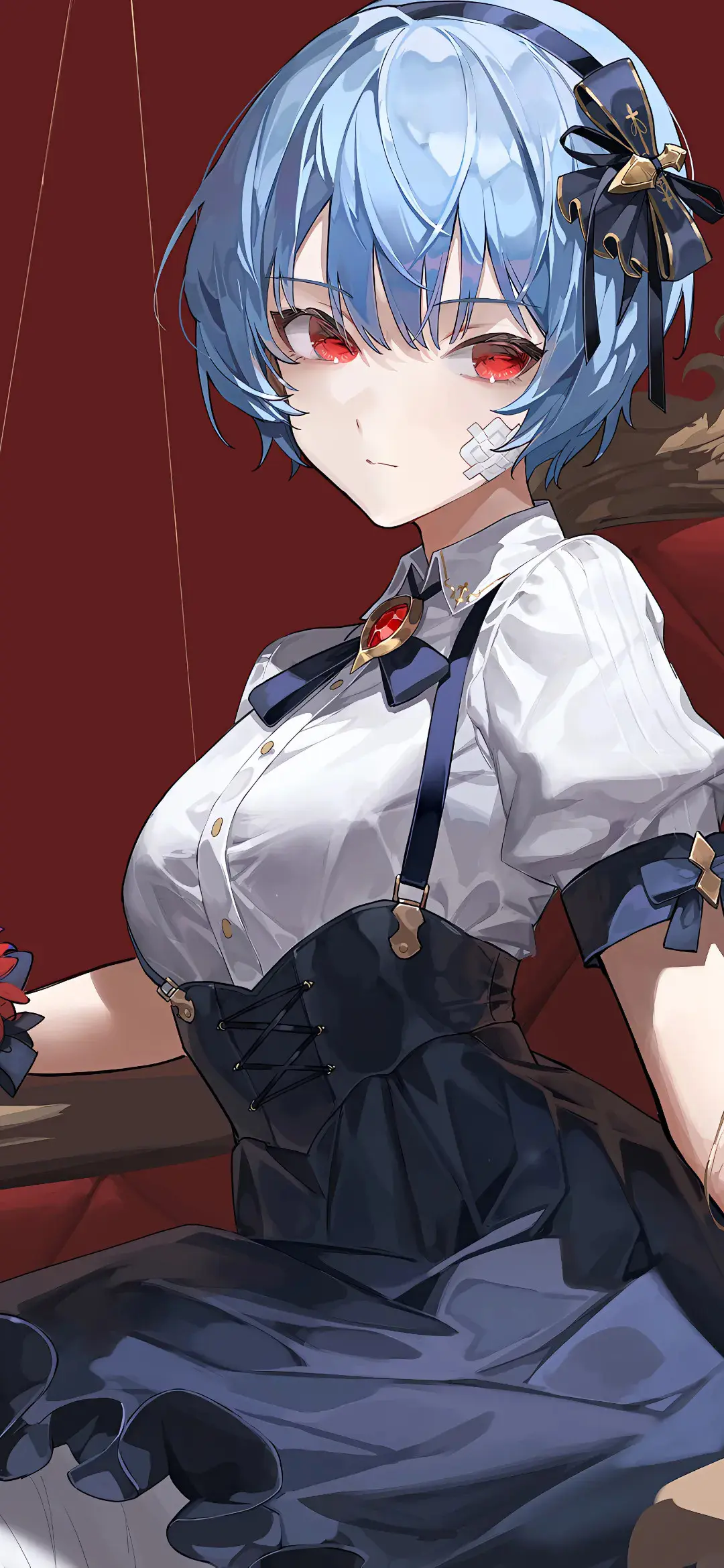【动漫壁纸】绝区零 艾莲乔 长大版符玄 连衣裙JK？海边美少女 愿你的冬天永远不缺暖阳 手机壁纸-第5张