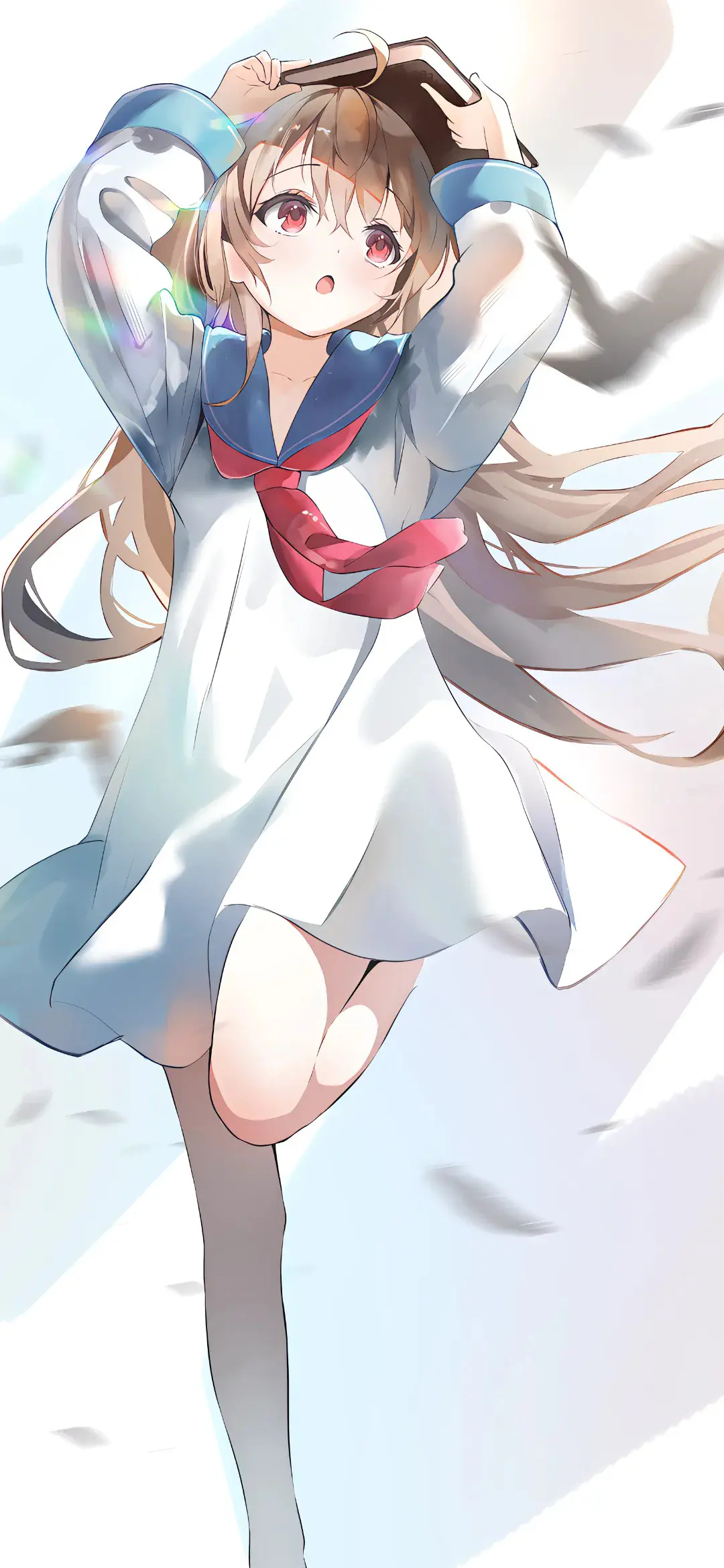 【动漫壁纸】绝区零 艾莲乔 长大版符玄 连衣裙JK？海边美少女 愿你的冬天永远不缺暖阳 手机壁纸-第7张