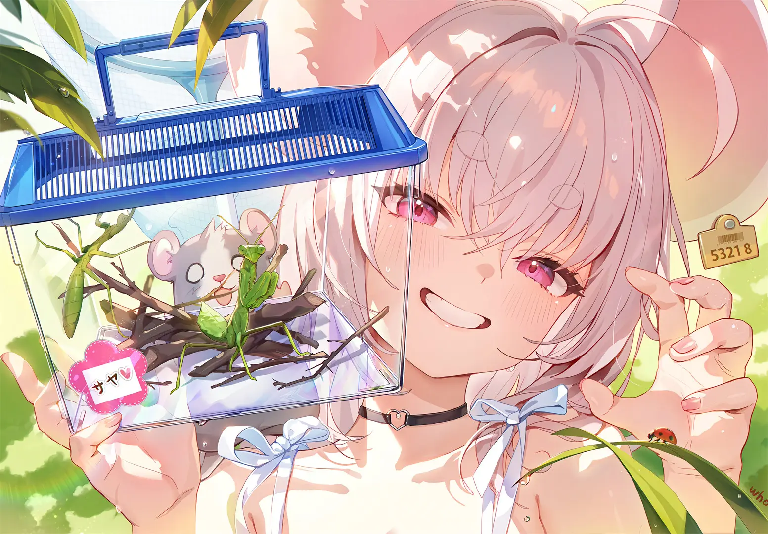 【动漫壁纸】双马尾美少女 小鸟游星野 运动 晾衣服 若是你不在 我该如何去爱 手机壁纸-第11张