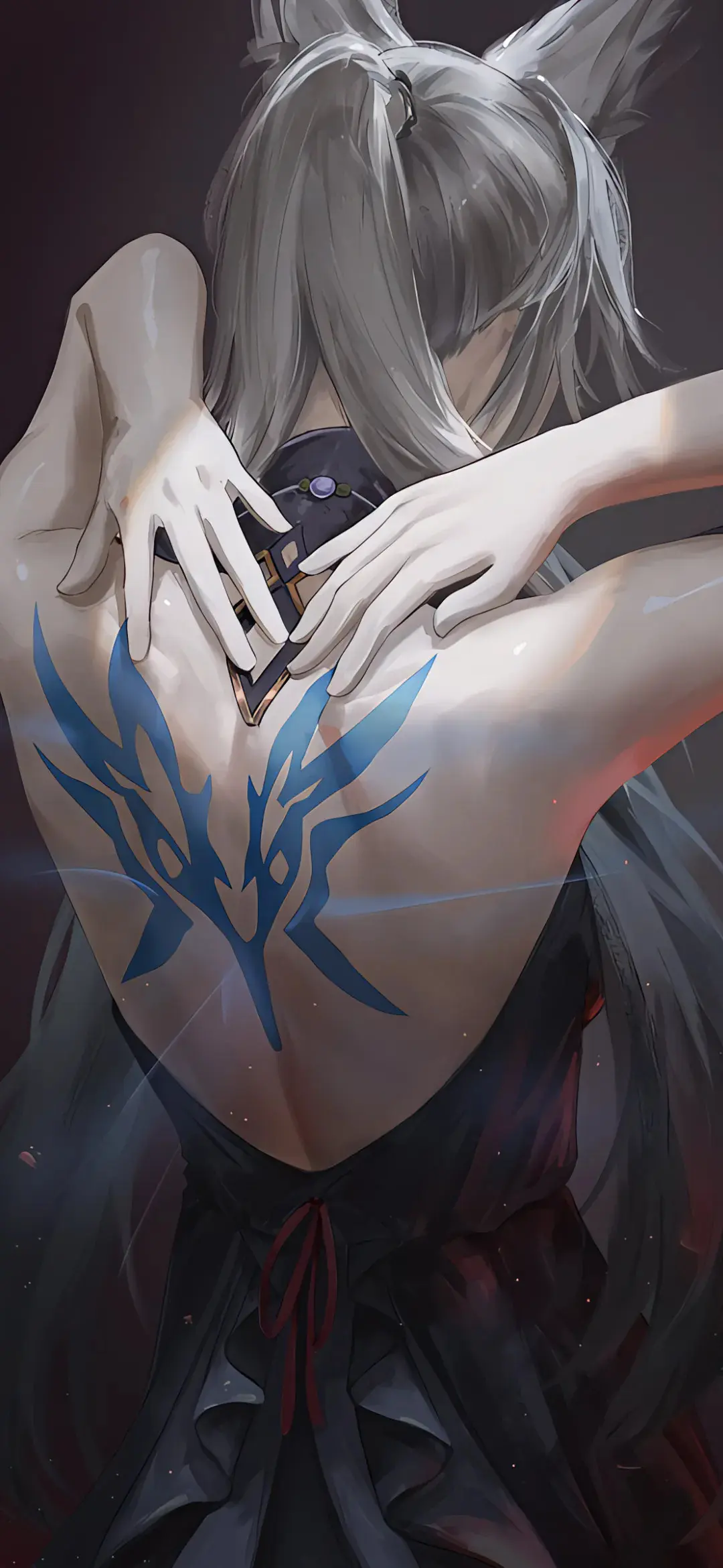 【动漫壁纸】碧蓝档案 妃咲 女仆美少女 原神 雷电将军 你是残缺的新月 也是伤口的绳结 手机壁纸-第2张
