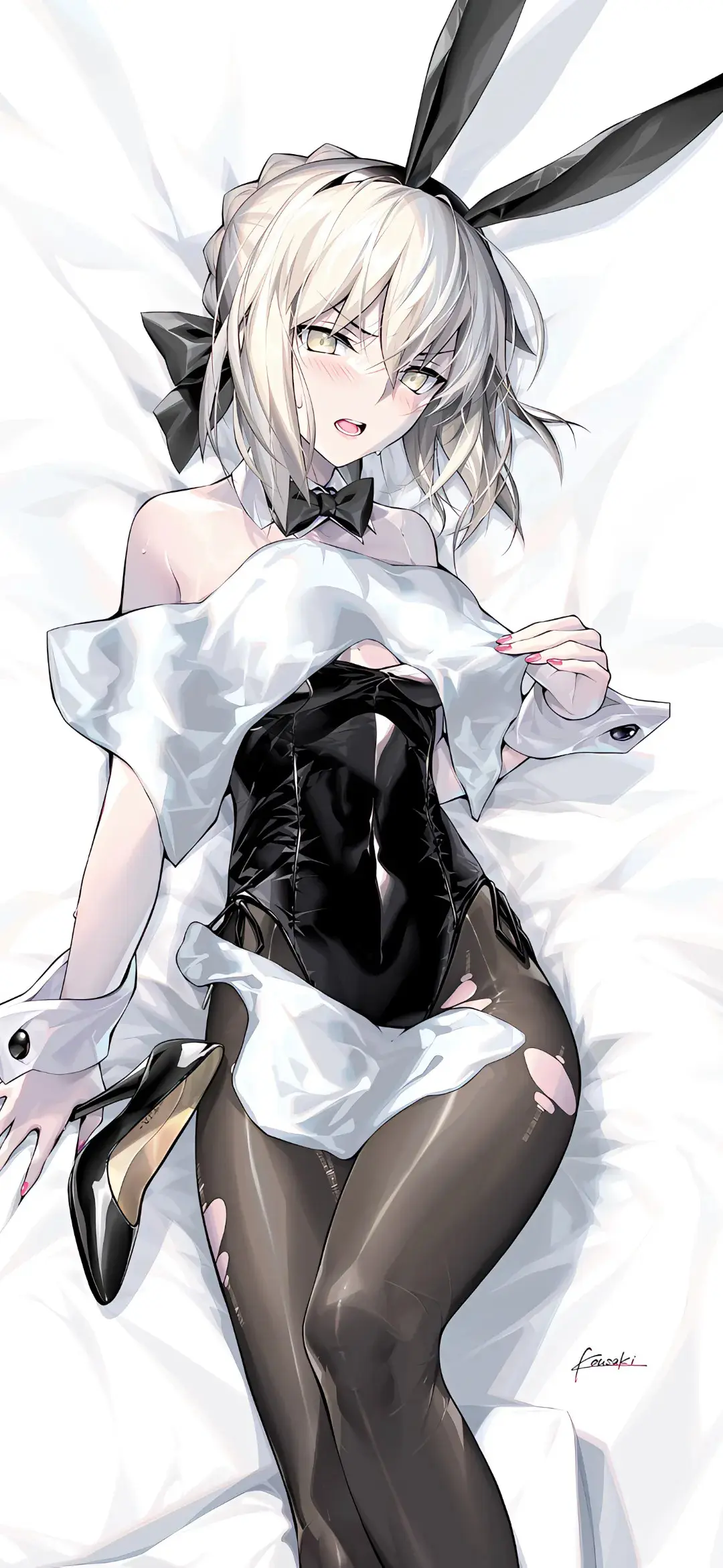 【动漫壁纸】碧蓝档案 妃咲 女仆美少女 原神 雷电将军 你是残缺的新月 也是伤口的绳结 手机壁纸-第6张