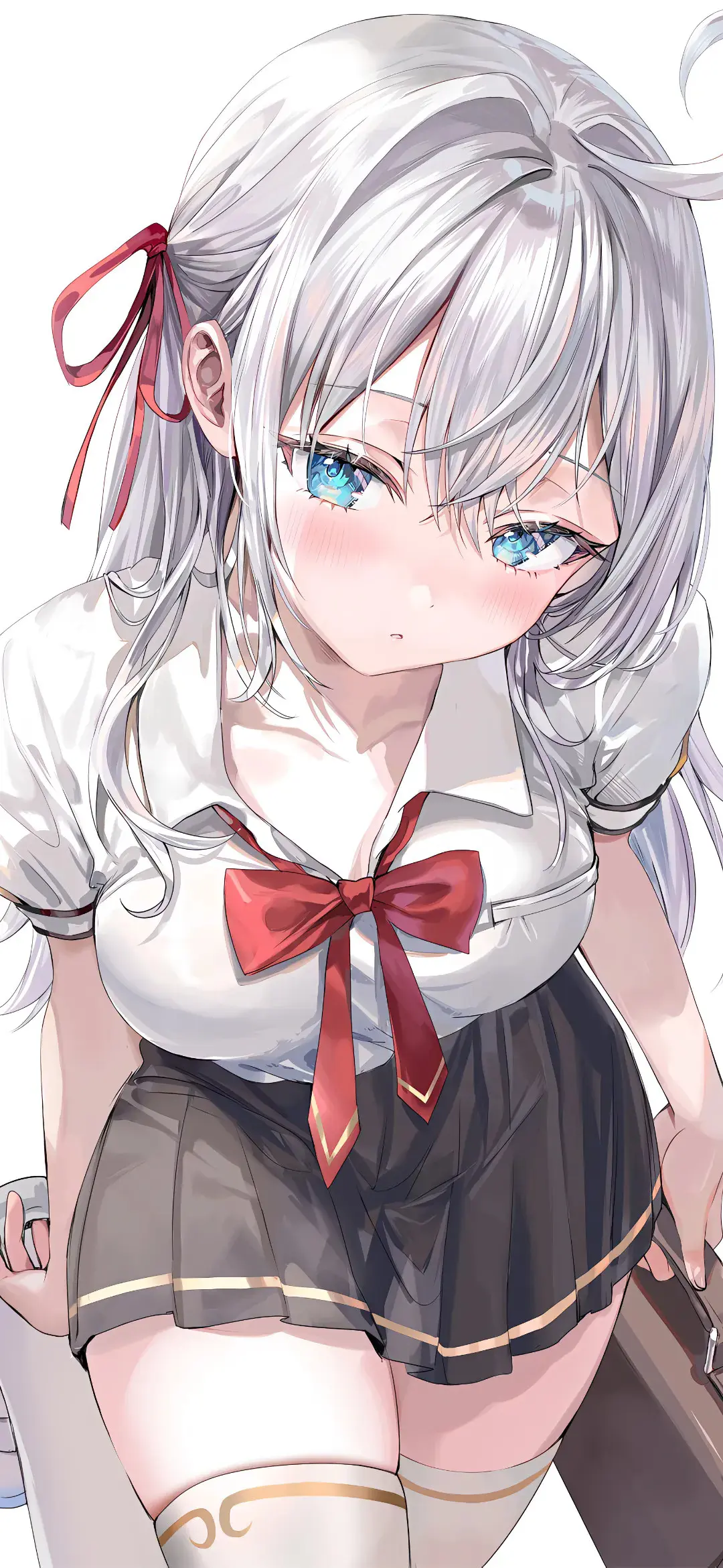 【动漫壁纸】碧蓝档案 妃咲 女仆美少女 原神 雷电将军 你是残缺的新月 也是伤口的绳结-公众号小姨ai