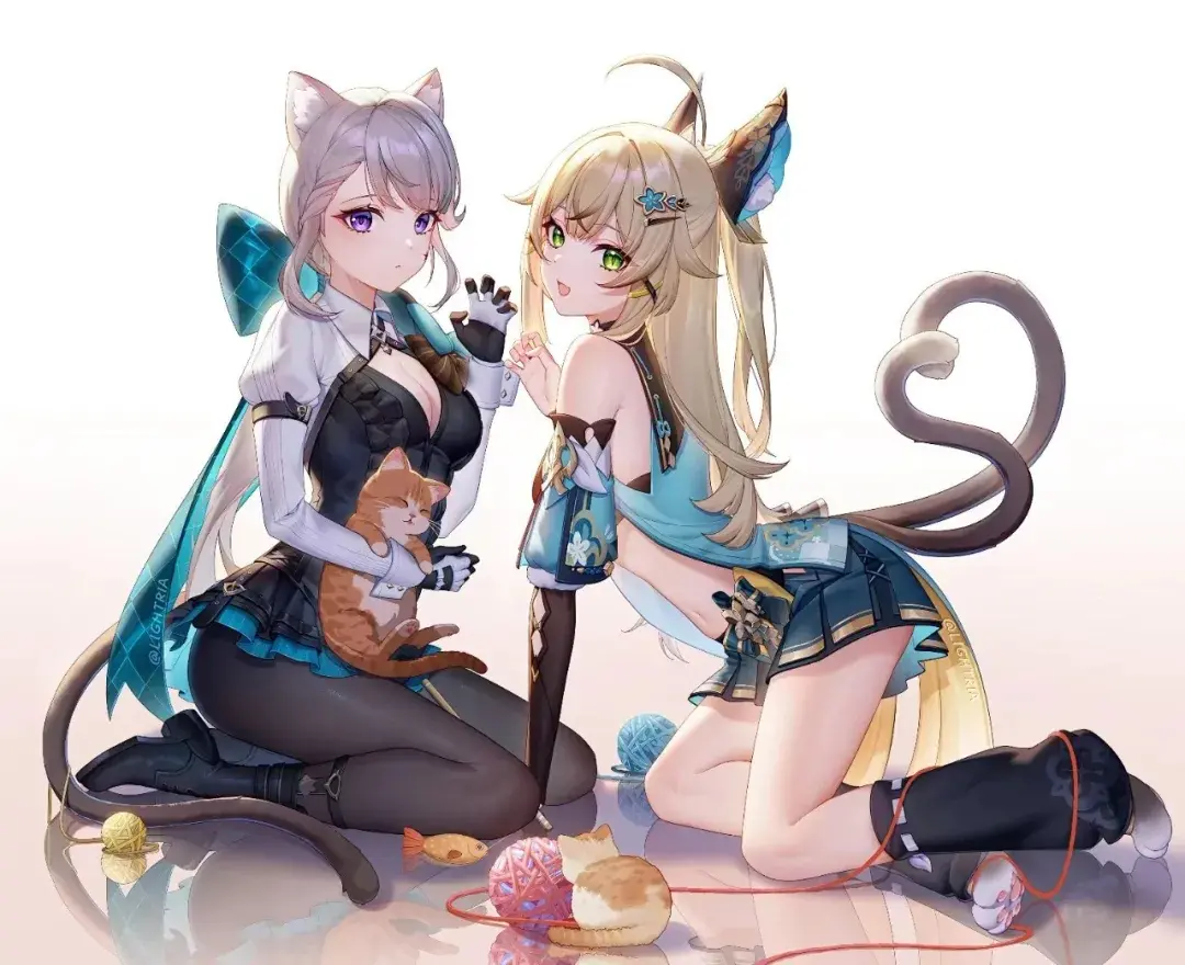【动漫壁纸】原神 芙芙 星铁 三月七 我的爱绝不会妥协 今天就是爱的季节 手机壁纸-第17张