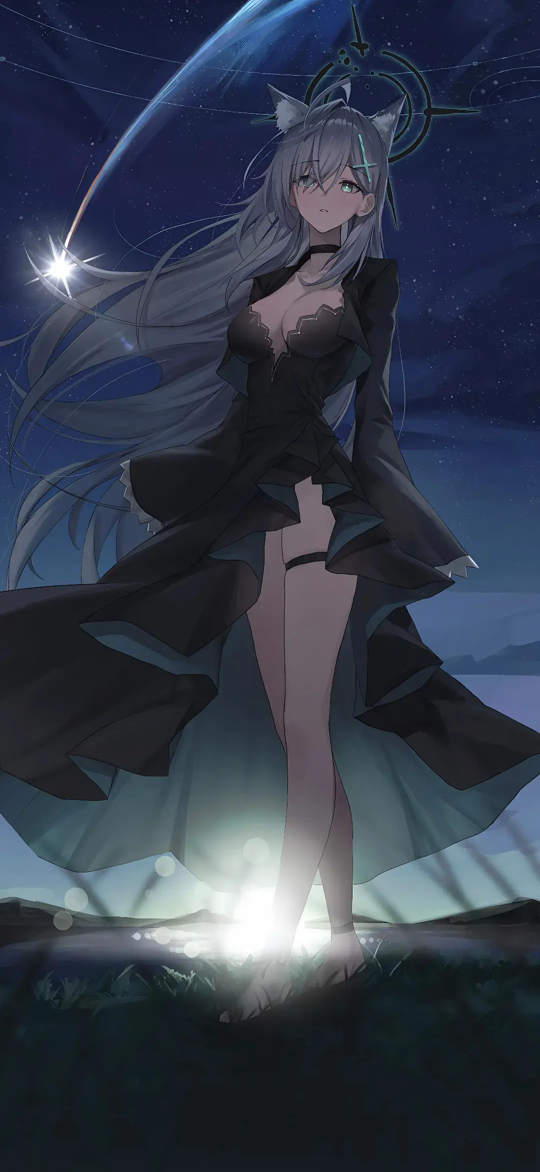 【动漫壁纸】碧蓝档案 御姐砂狼白子 初音未来 女仆美少女 也曾相信你是真的喜欢过 手机壁纸-第2张