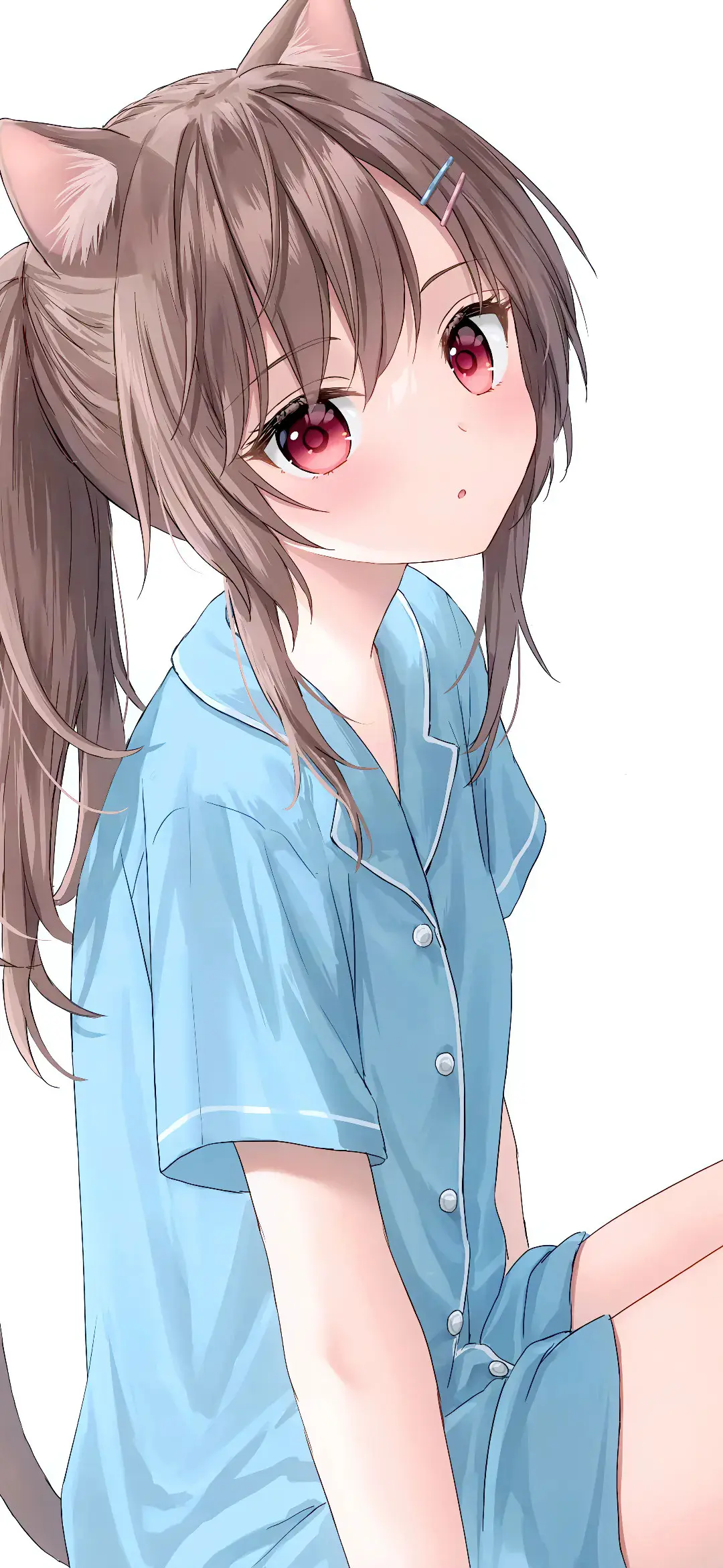 【动漫壁纸】碧蓝档案 御姐砂狼白子 初音未来 女仆美少女 也曾相信你是真的喜欢过 手机壁纸-第11张