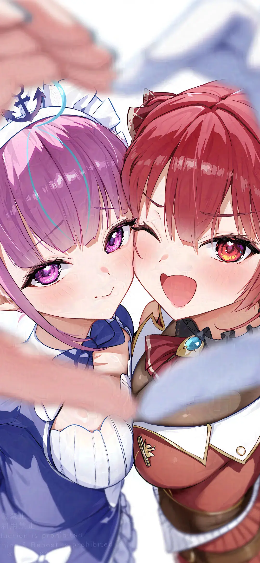 【动漫壁纸】碧蓝档案 御姐砂狼白子 初音未来 女仆美少女 也曾相信你是真的喜欢过 手机壁纸-第16张