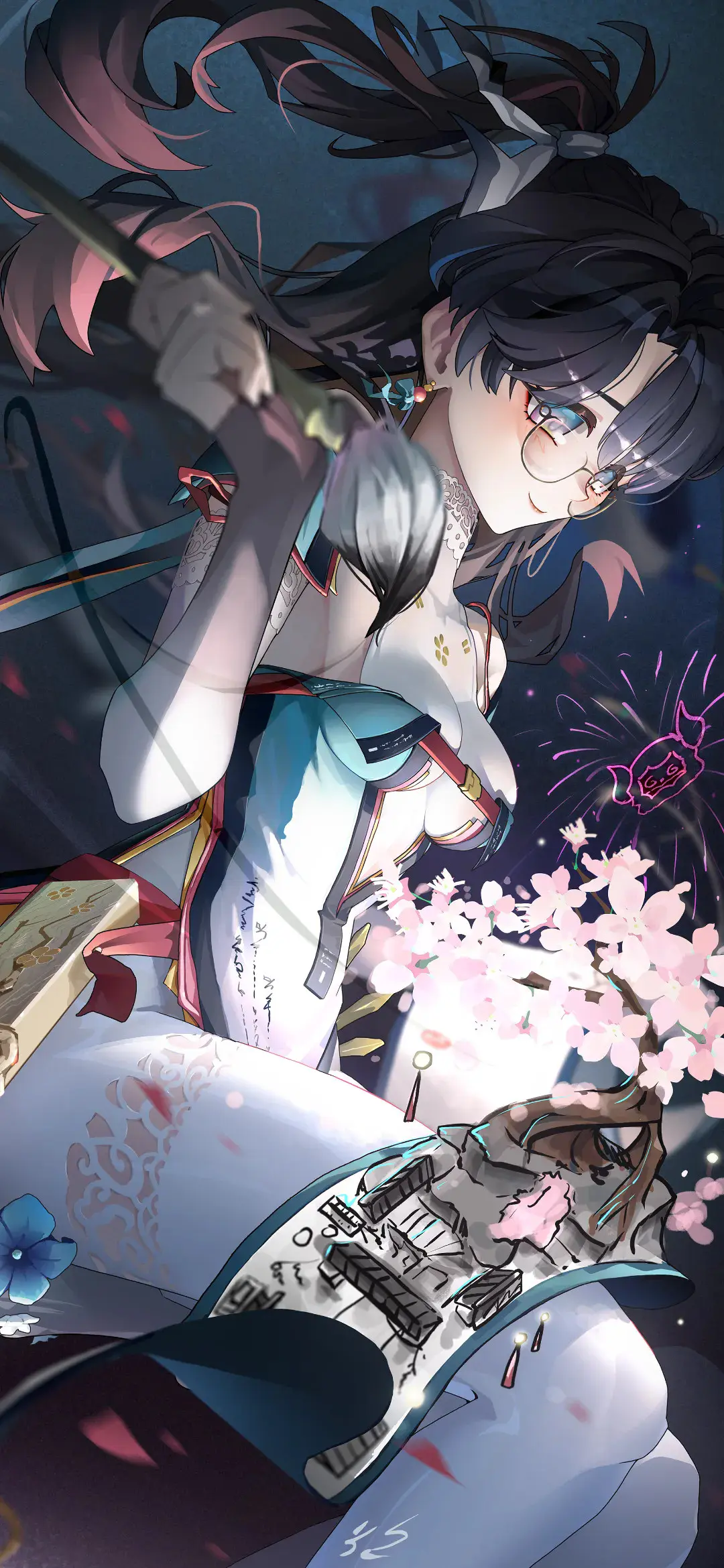 【动漫壁纸】碧蓝档案 御姐砂狼白子 初音未来 女仆美少女 也曾相信你是真的喜欢过 手机壁纸-第17张