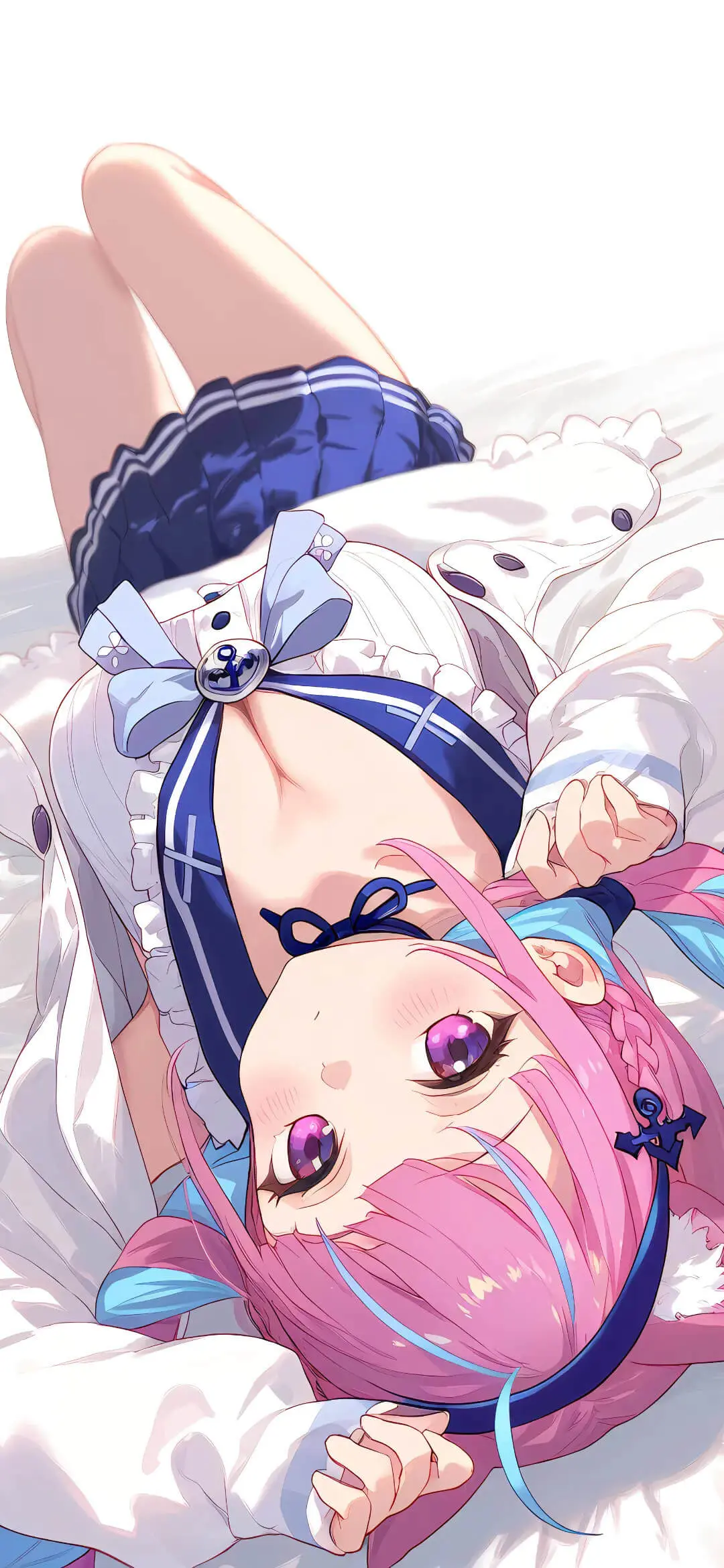 【动漫壁纸】明日香 初音未来 Miku 圣园弥香 为什么你给的爱到现在还忘不掉 手机壁纸-第1张
