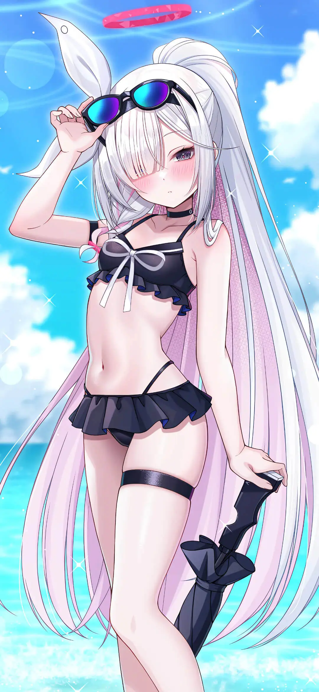 【动漫壁纸】明日香 初音未来 Miku 圣园弥香 为什么你给的爱到现在还忘不掉 手机壁纸-第4张