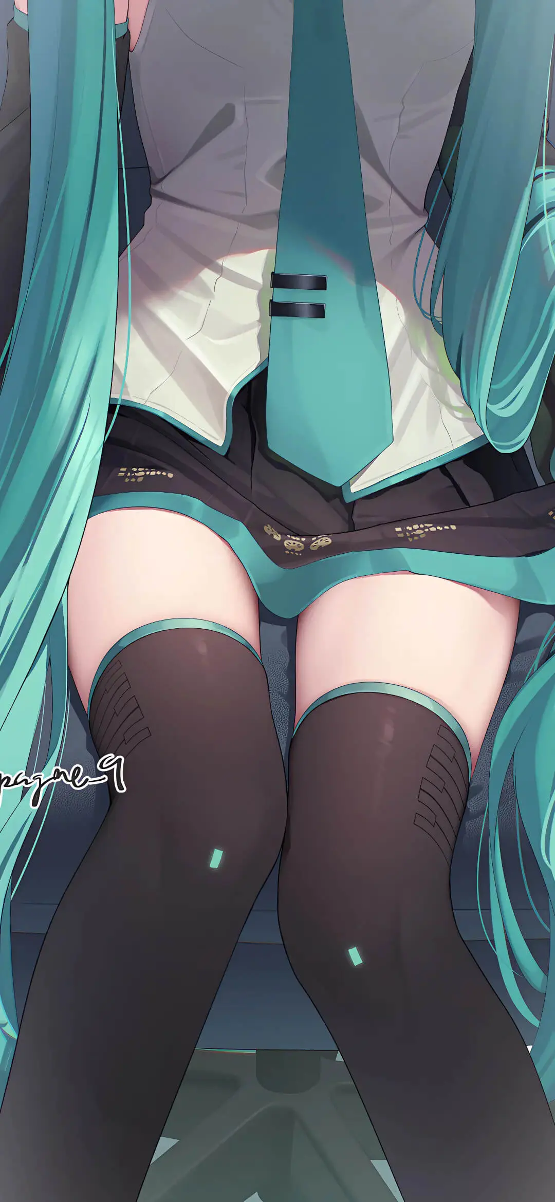 【动漫壁纸】明日香 初音未来 Miku 圣园弥香 为什么你给的爱到现在还忘不掉 手机壁纸-第6张