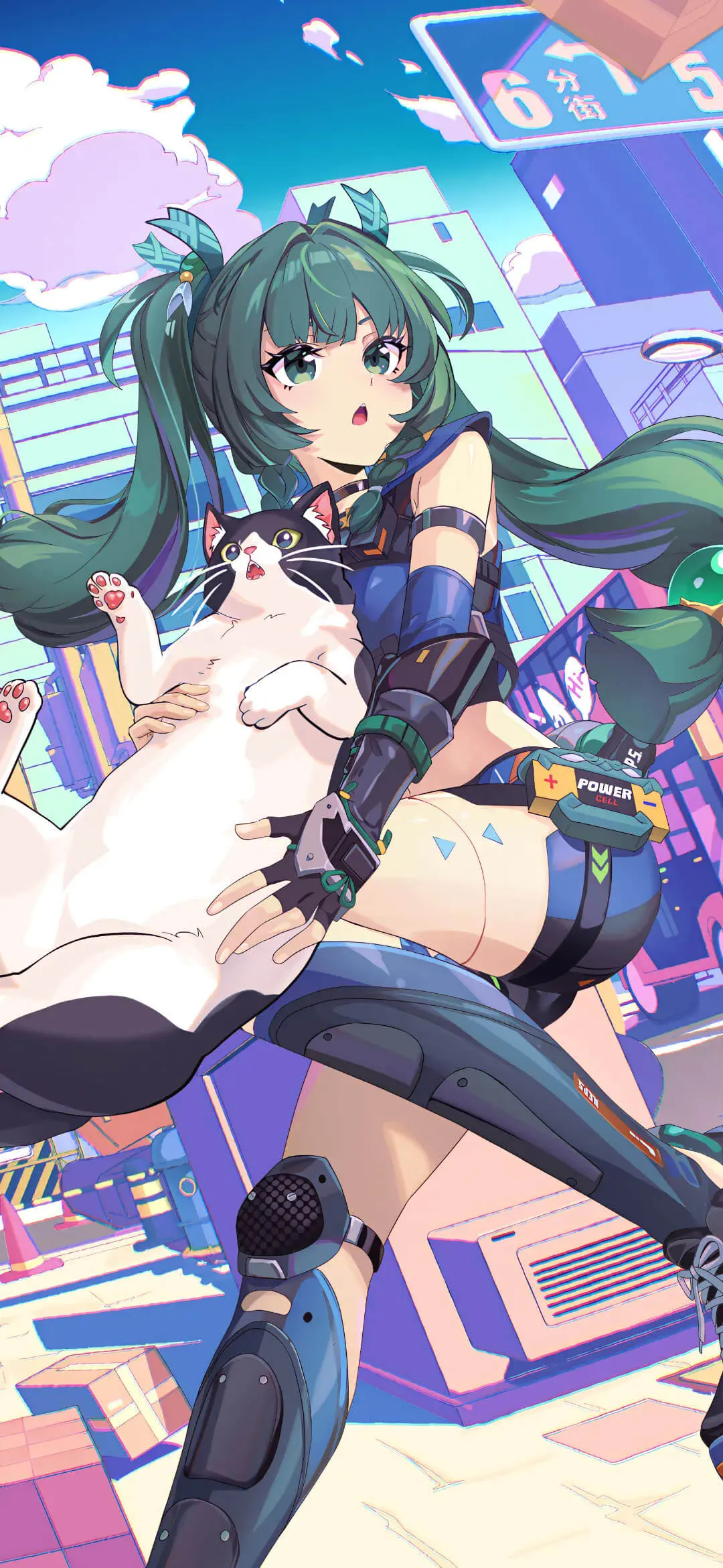 【动漫壁纸】明日香 初音未来 Miku 圣园弥香 为什么你给的爱到现在还忘不掉 手机壁纸-第8张