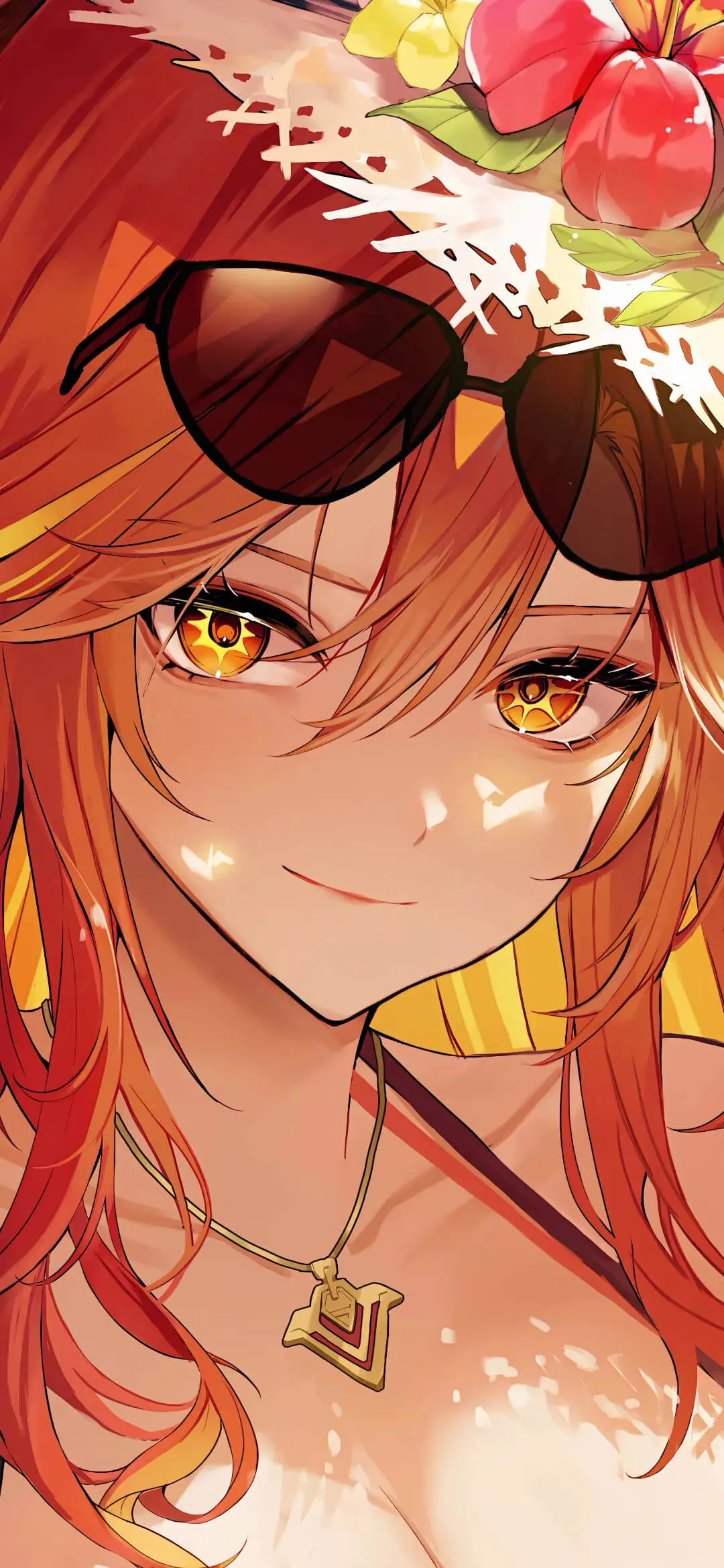【动漫壁纸】碧蓝档案 小鸟游星野 星铁 流萤 还是初音未来！我放空整个心脏 只放你在心上 手机壁纸-第5张