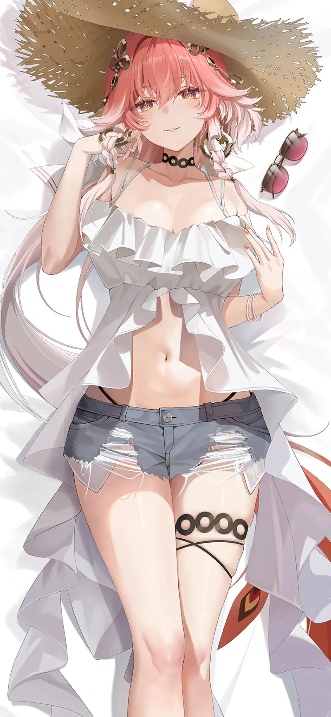 【动漫壁纸】Re0 拉姆 星铁 流萤 碧蓝档案 桐生桔梗 还是Miku 我们说地老天荒 到最后却潦草落幕 手机壁纸-第7张