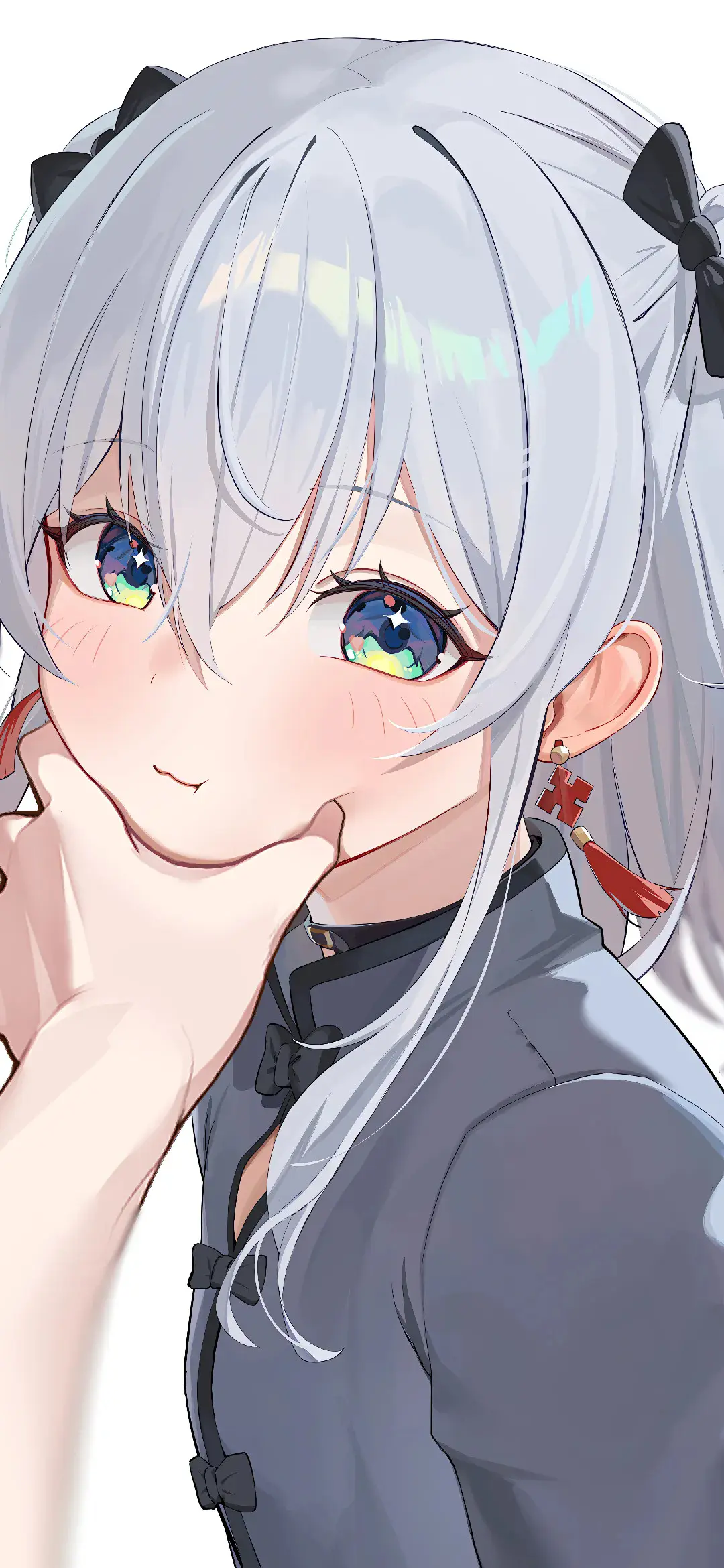 【动漫壁纸】崩坏 星穹铁道 黄泉 原神 雷电将军 兽耳白毛美少女 感情需要时间的自愈 手机壁纸-第10张
