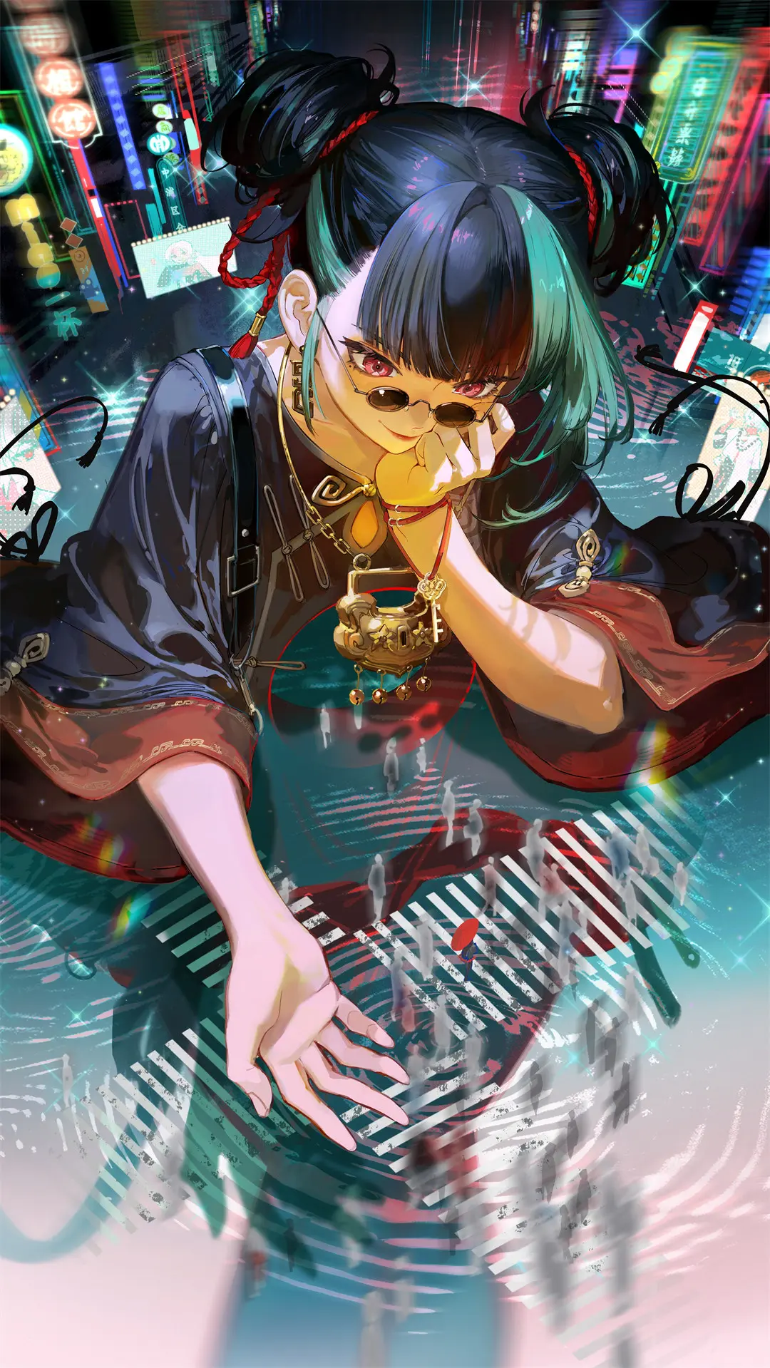 【动漫壁纸】原神 芙宁娜 明日方舟 凯尔希 碧蓝航线 兽耳漆原カグヤ 插画美图壁纸推荐 手机壁纸-第9张
