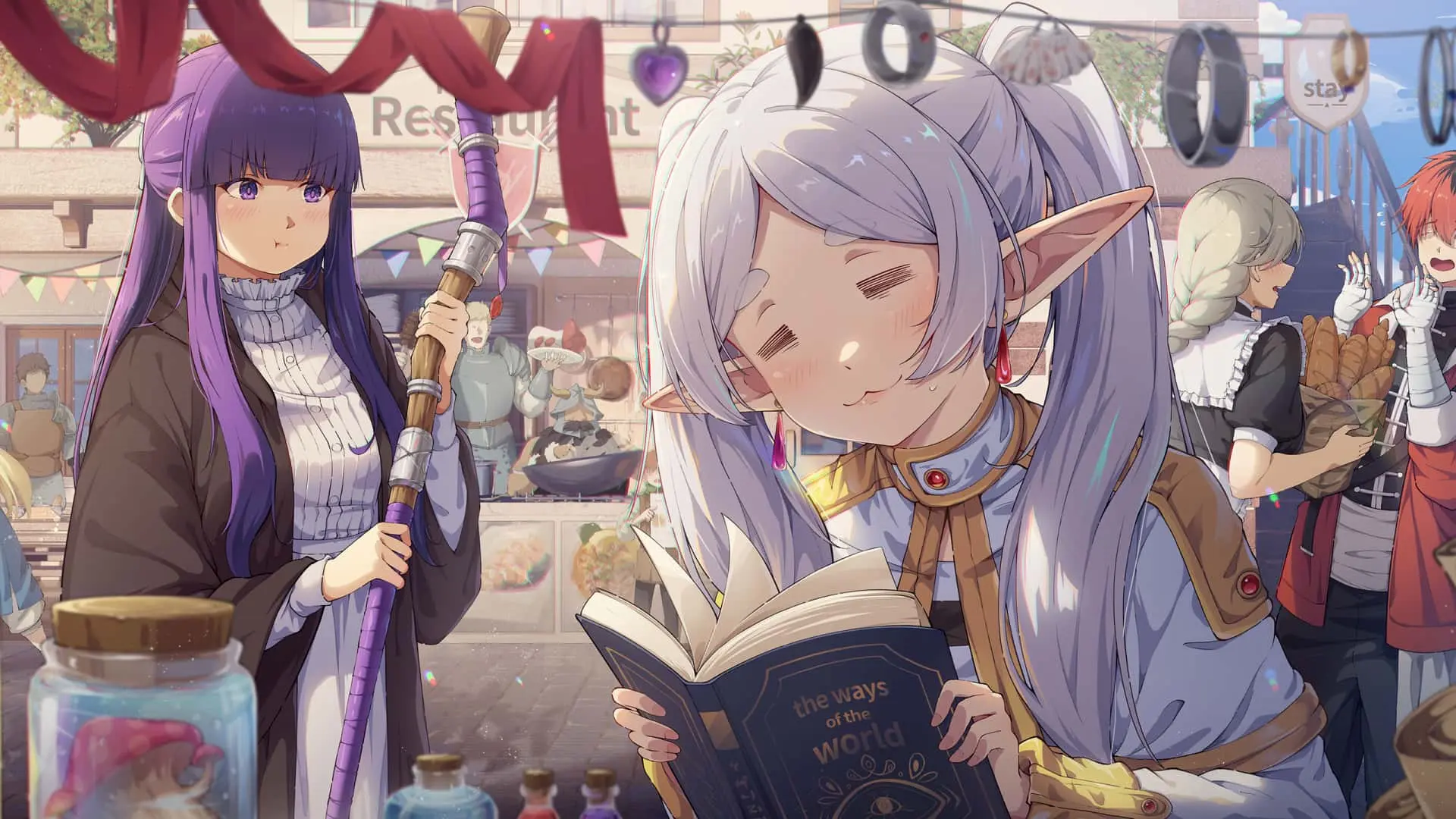 动漫壁纸 // 碧蓝档案 砂狼白子 小鸟游星野 双马尾Miku 初音未来 绝区零 艾莲乔 美图壁纸推荐 壁纸-第13张