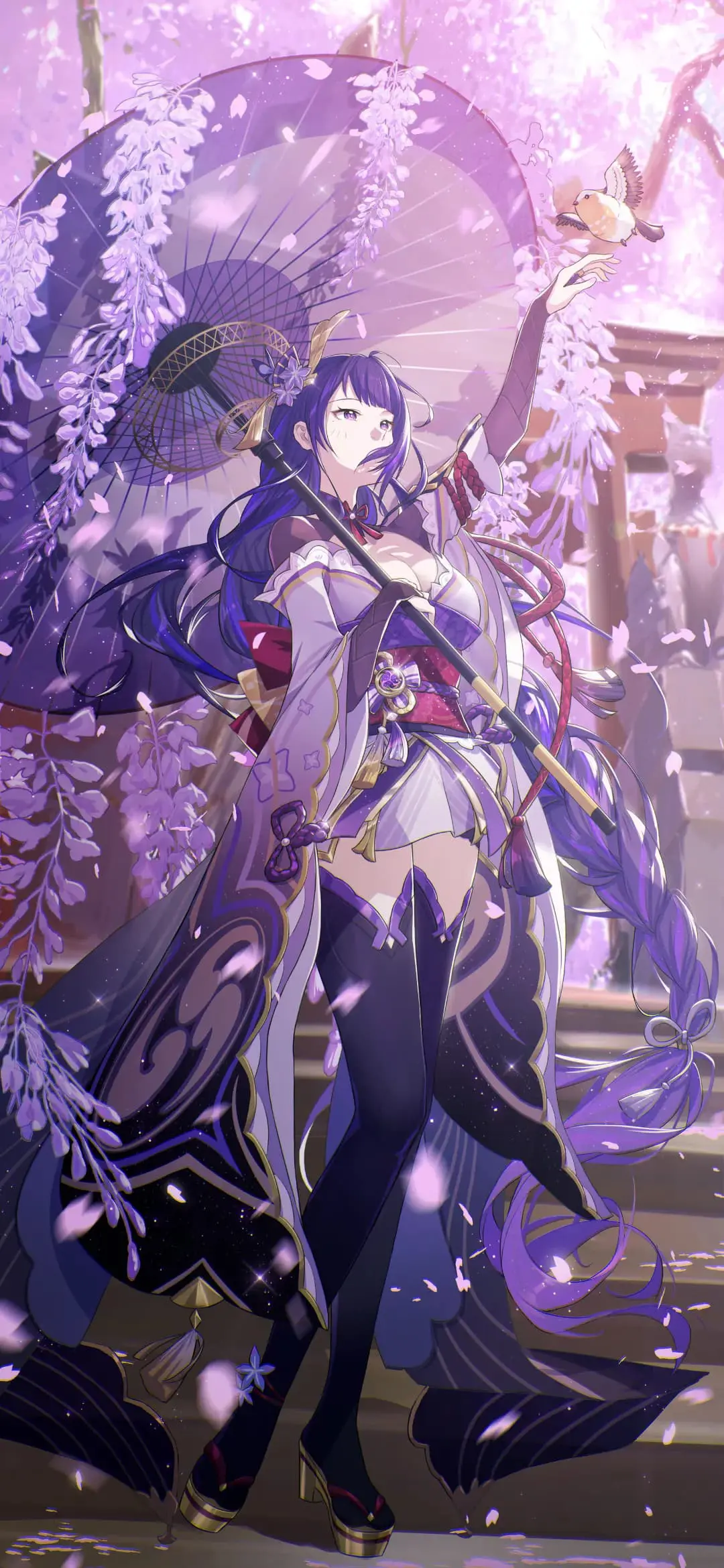 【动漫壁纸】绝区零 简 原神 雷电将军 玛拉妮 碧蓝档案 砂狼白子 插画美图推荐 壁纸-第4张