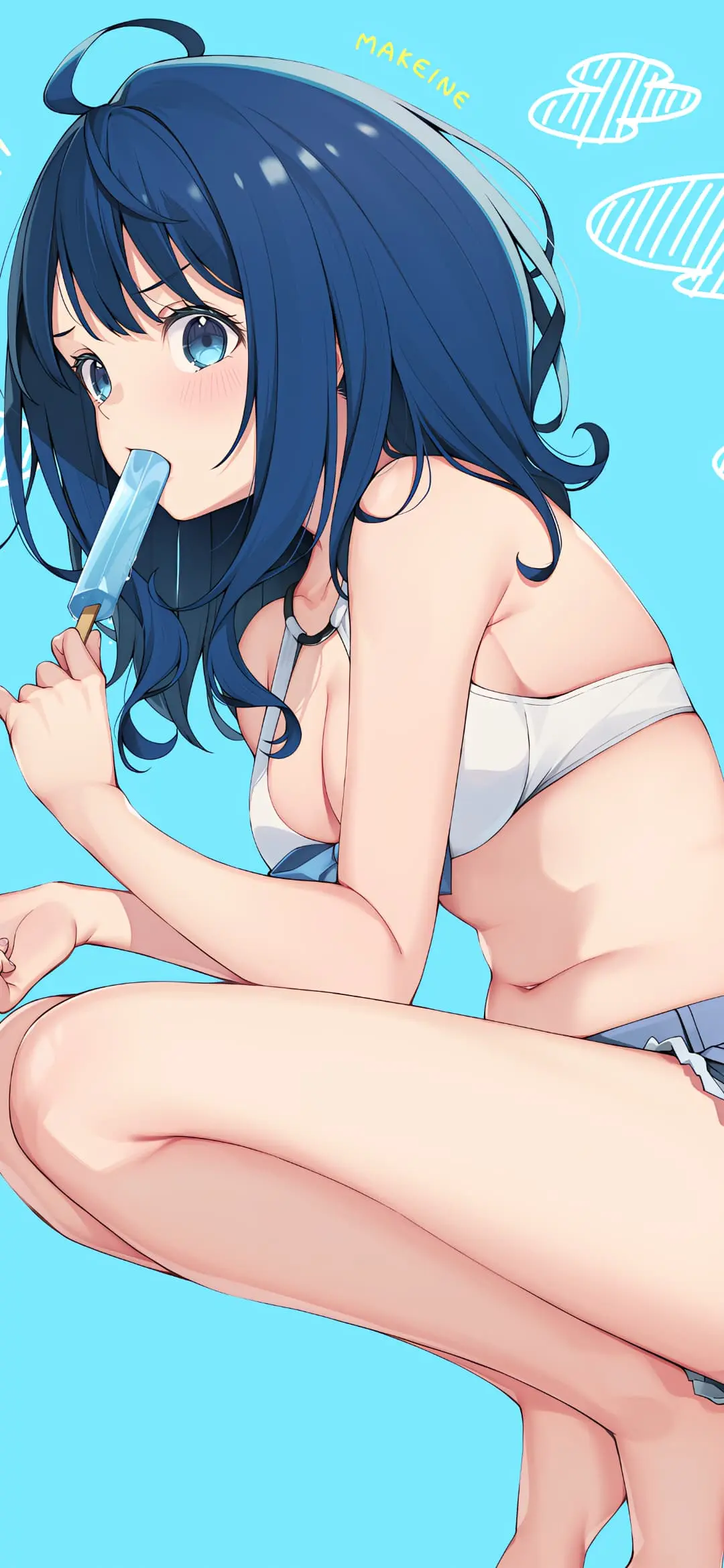 【动漫壁纸】碧蓝档案 砂狼白子 星穹铁道 飞霄 芙莉莲 运动服美少女 壁纸美图推荐 手机壁纸-第3张