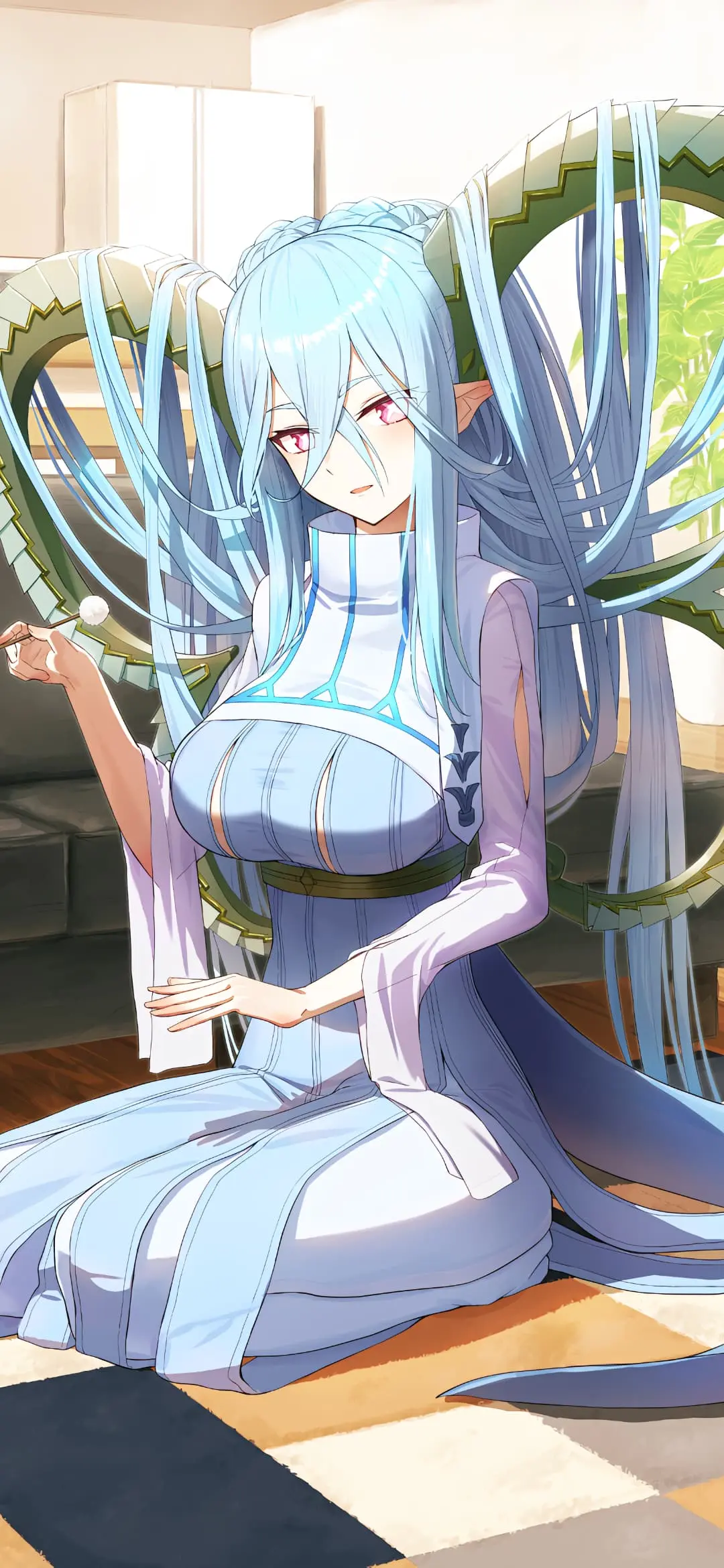 【动漫壁纸】碧蓝档案 砂狼白子 星穹铁道 飞霄 芙莉莲 运动服美少女 壁纸美图推荐 手机壁纸-第6张