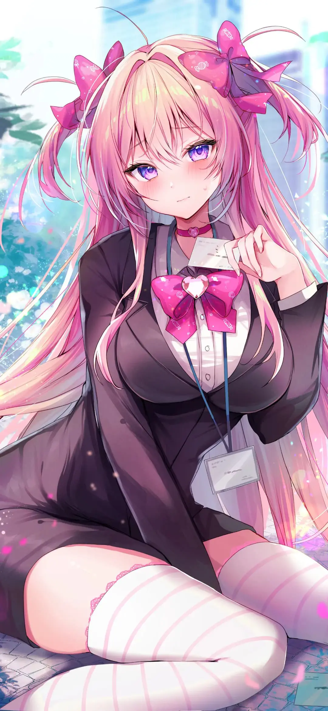 【动漫壁纸】双马尾Miku 星铁 黄泉 碧蓝档案 妃咲 虚拟偶像 湊阿库娅 插画美图推荐 手机壁纸-第6张