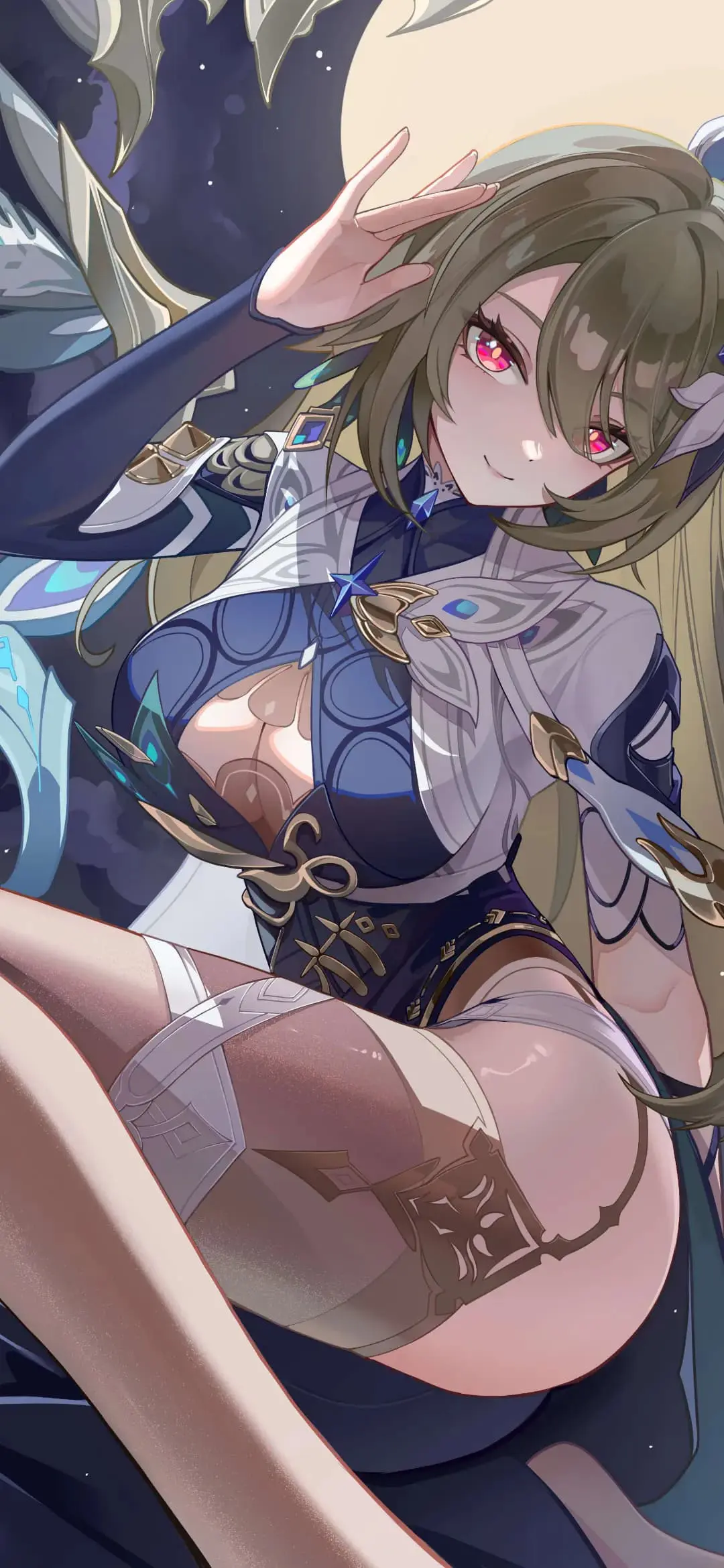 【动漫壁纸】双马尾Miku 星铁 黄泉 碧蓝档案 妃咲 虚拟偶像 湊阿库娅 插画美图推荐 手机壁纸-第7张