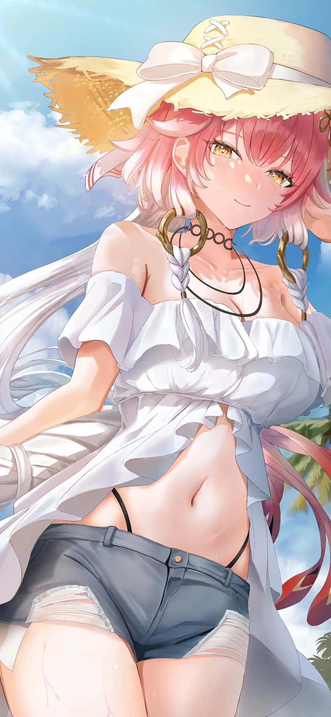 【动漫壁纸】双马尾Miku 星铁 黄泉 碧蓝档案 妃咲 虚拟偶像 湊阿库娅 插画美图推荐-公众号小姨ai