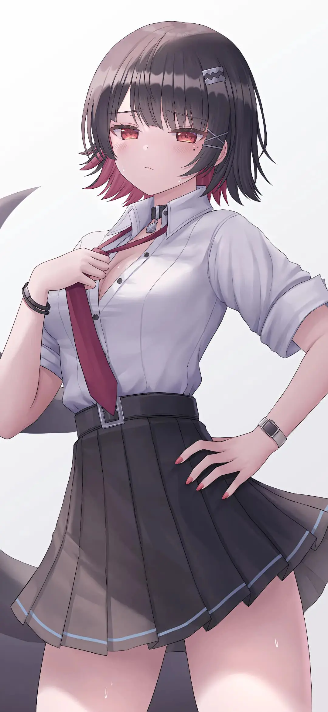 【动漫壁纸】绝区零 小鲨鱼艾莲 星穹铁道 知更鸟 水手服美少女 Miku 插画美图推荐 手机壁纸-第2张
