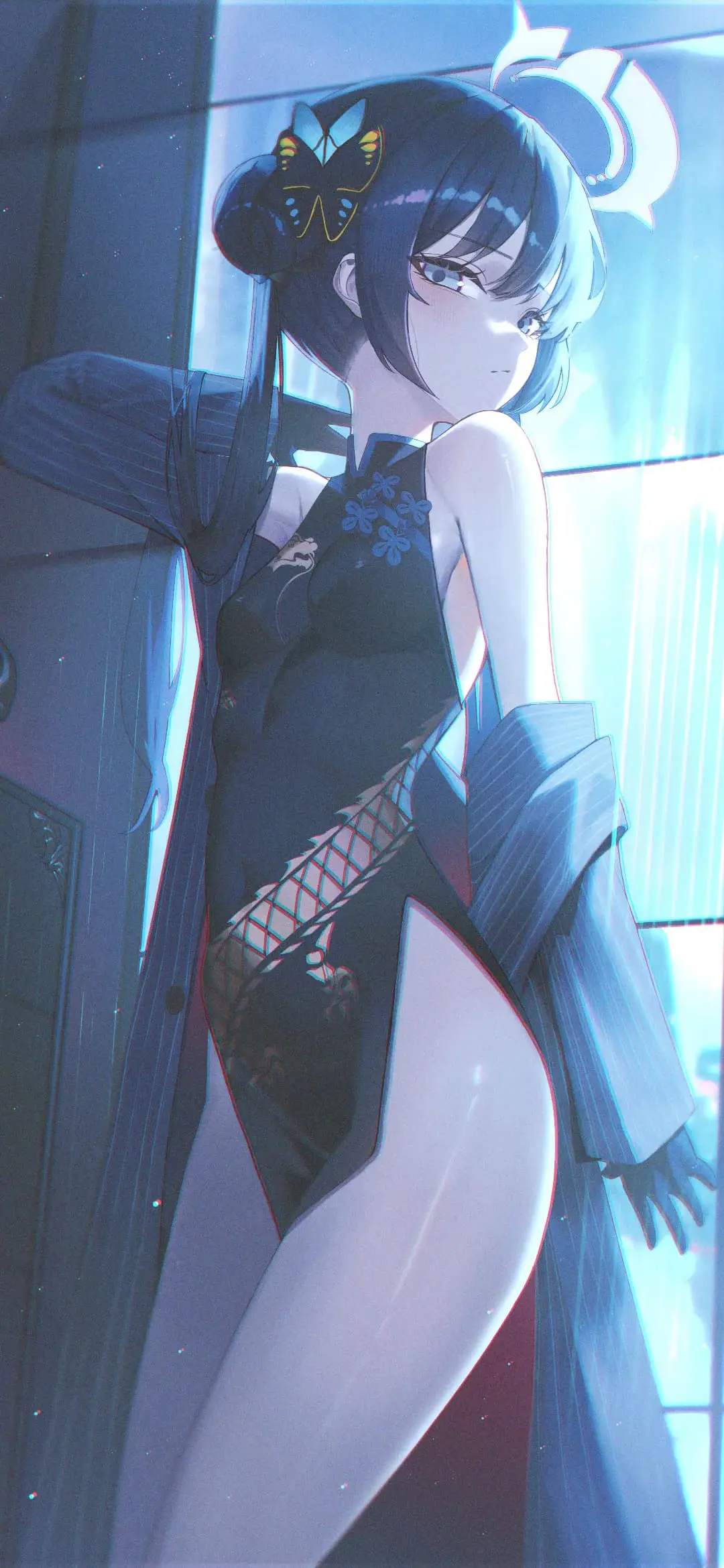 【动漫壁纸】绝区零 小鲨鱼艾莲 星穹铁道 知更鸟 水手服美少女 Miku 插画美图推荐-公众号小姨ai