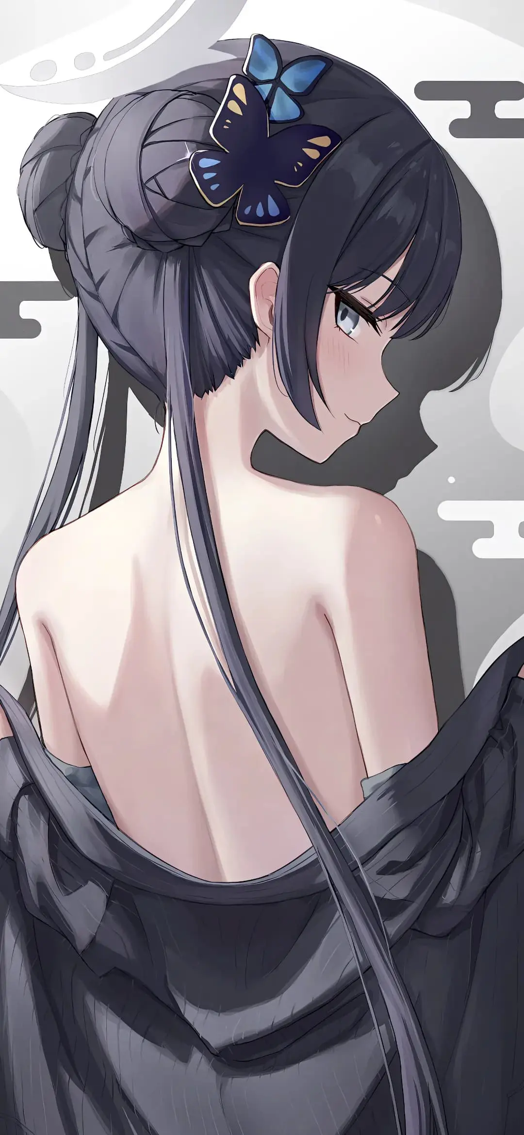 【动漫壁纸】碧蓝档案 空井咲 妃咲  生盐诺亚   双马尾初音 原神 小胡桃  插画美图推荐 手机壁纸-第9张