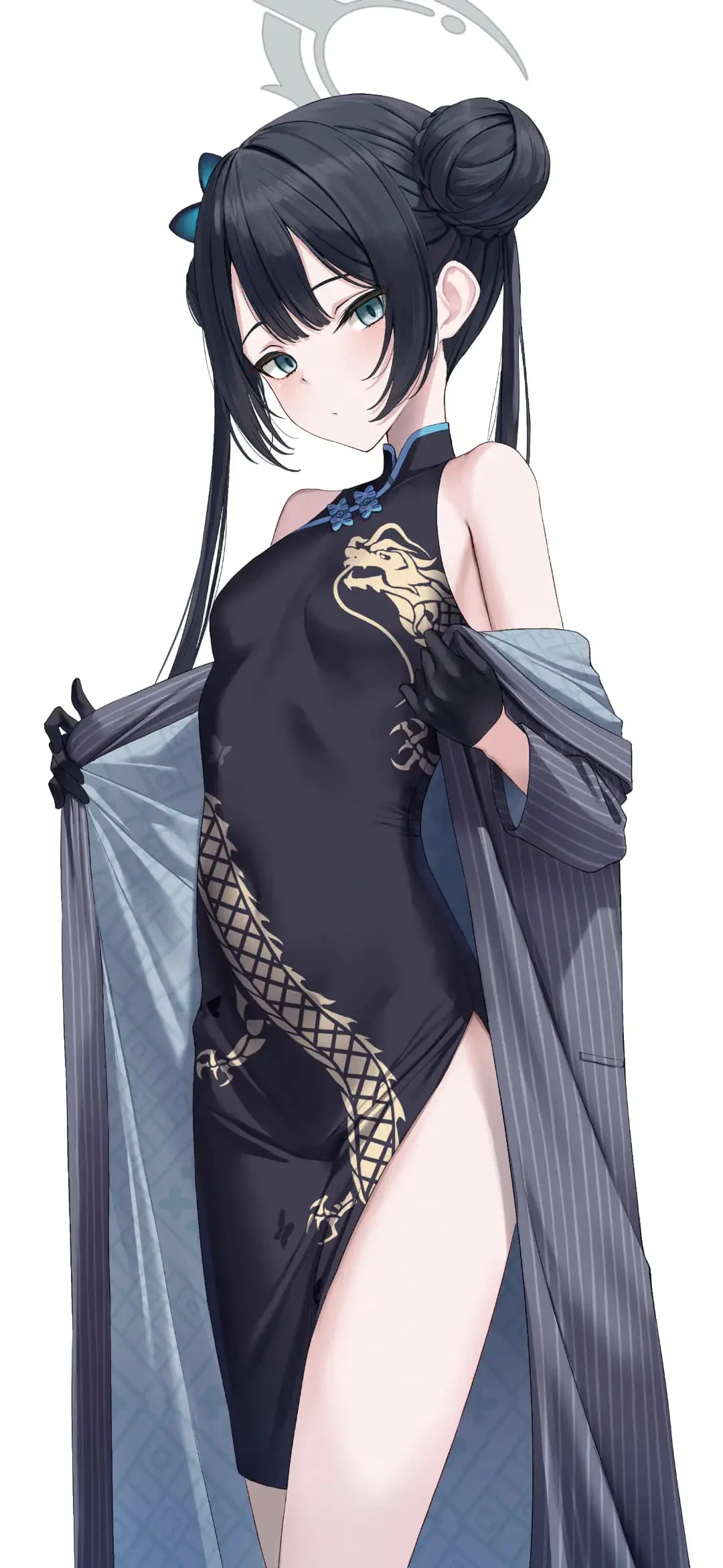 【动漫壁纸】碧蓝档案 JK制服版妃咲  绝区零 艾莲 白发兽耳美少女 插画美图推荐 手机壁纸-第1张