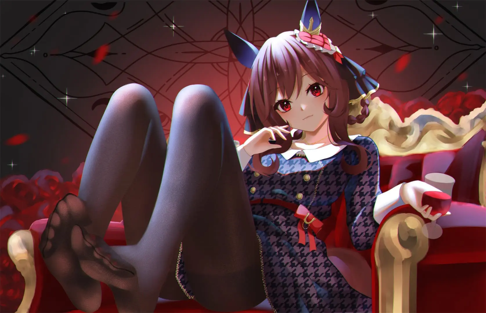 【动漫壁纸】碧蓝档案 JK制服版妃咲  绝区零 艾莲 白发兽耳美少女 插画美图推荐 手机壁纸-第16张