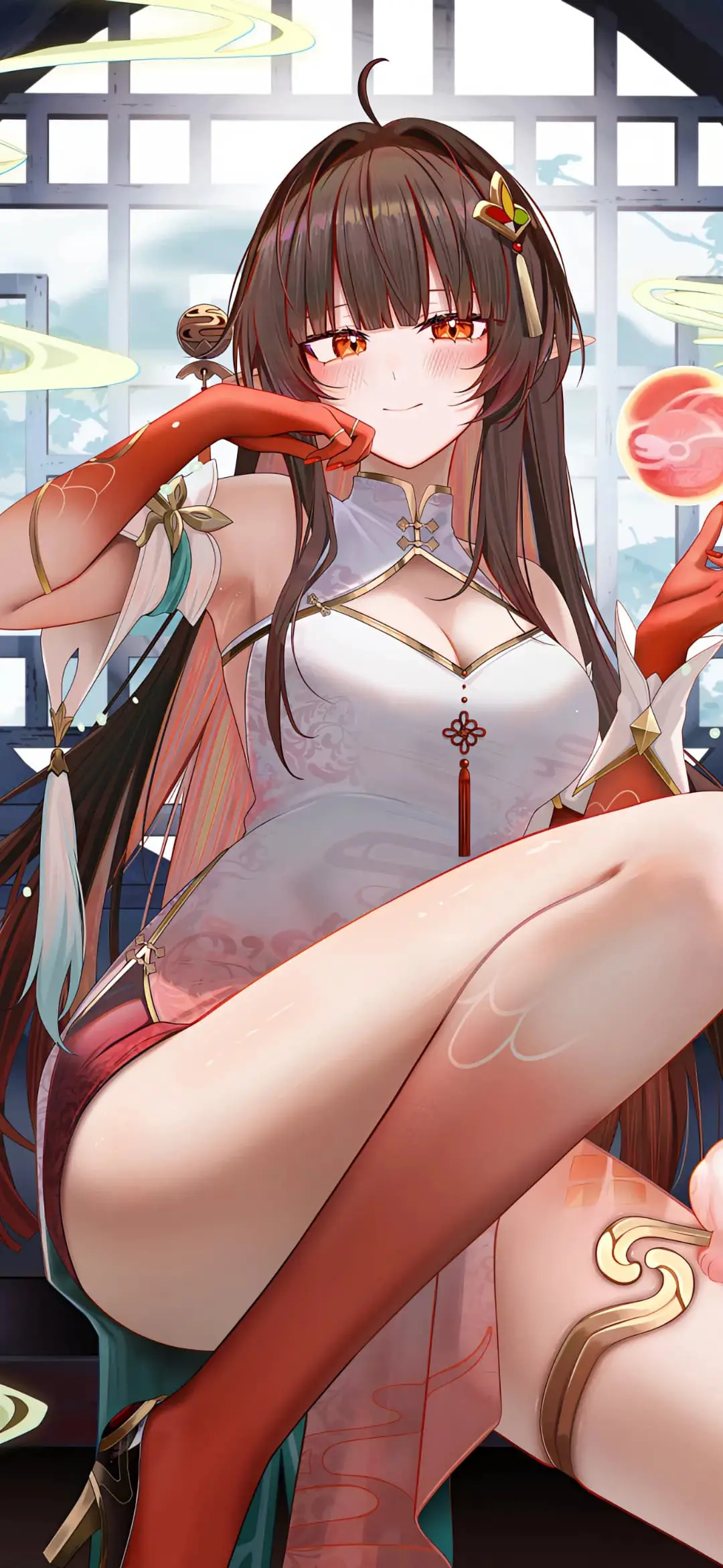 【P站美图】崩坏：星穹铁道 灵砂 鸣潮 守岸人 原神 卡齐娜 女仆美少女 插画美图推荐 手机壁纸-第2张