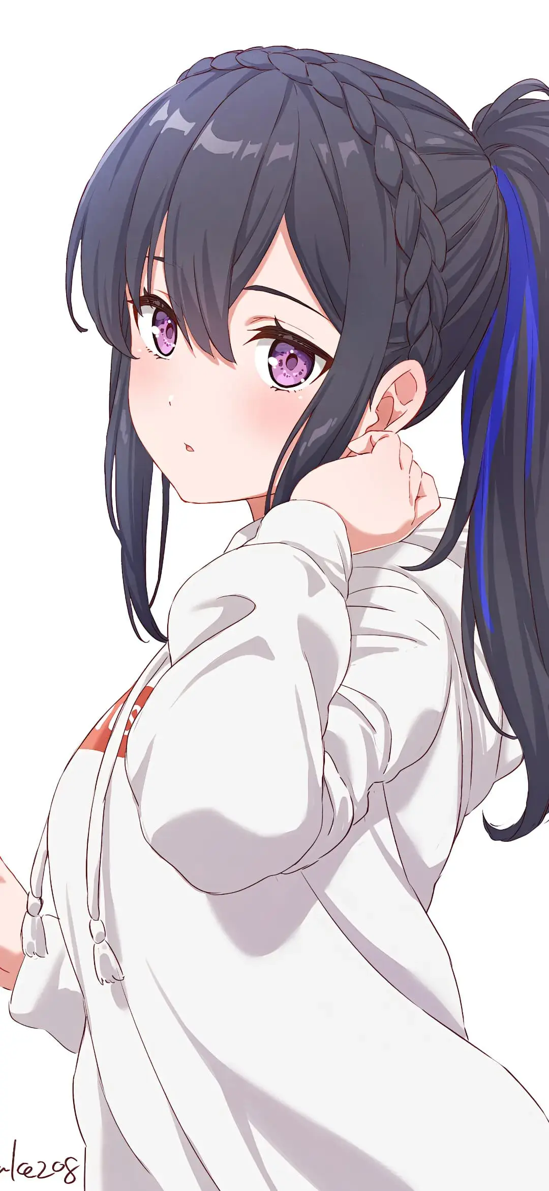 【动漫壁纸】星穹铁道 灵砂 卡芙卡 鬼灭之刃 祢豆子 白发双马尾美少女 插画美图推荐 手机壁纸-第7张