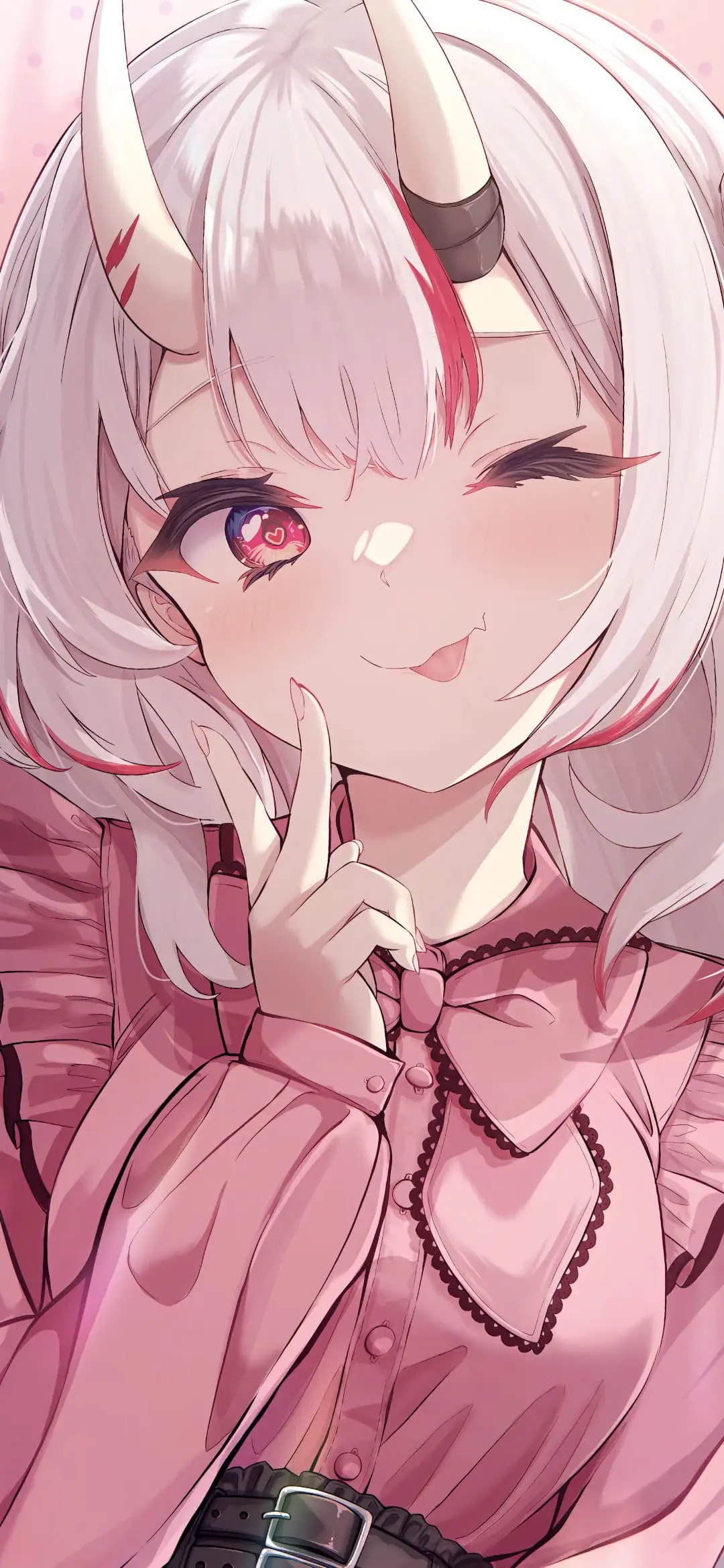 【动漫壁纸】碧蓝档案 睡衣龙华妃咲 白色连衣裙美少女 小鲨鱼 绝区零 简 插画美图推荐 手机壁纸-第1张